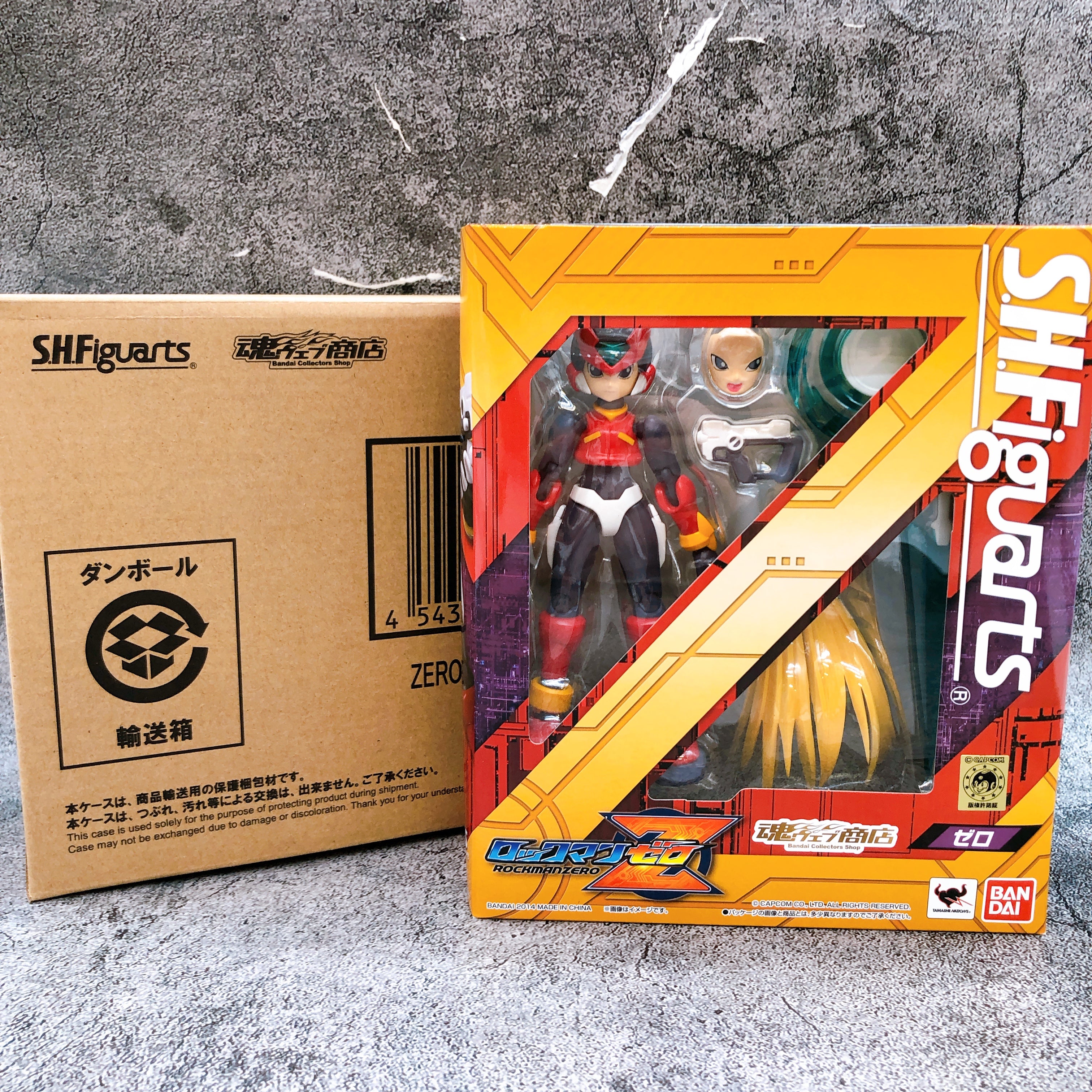 S.H.Figuarts Megaman Zero Rare Action Figure 2014 Tamashii Nations Bandai NEW