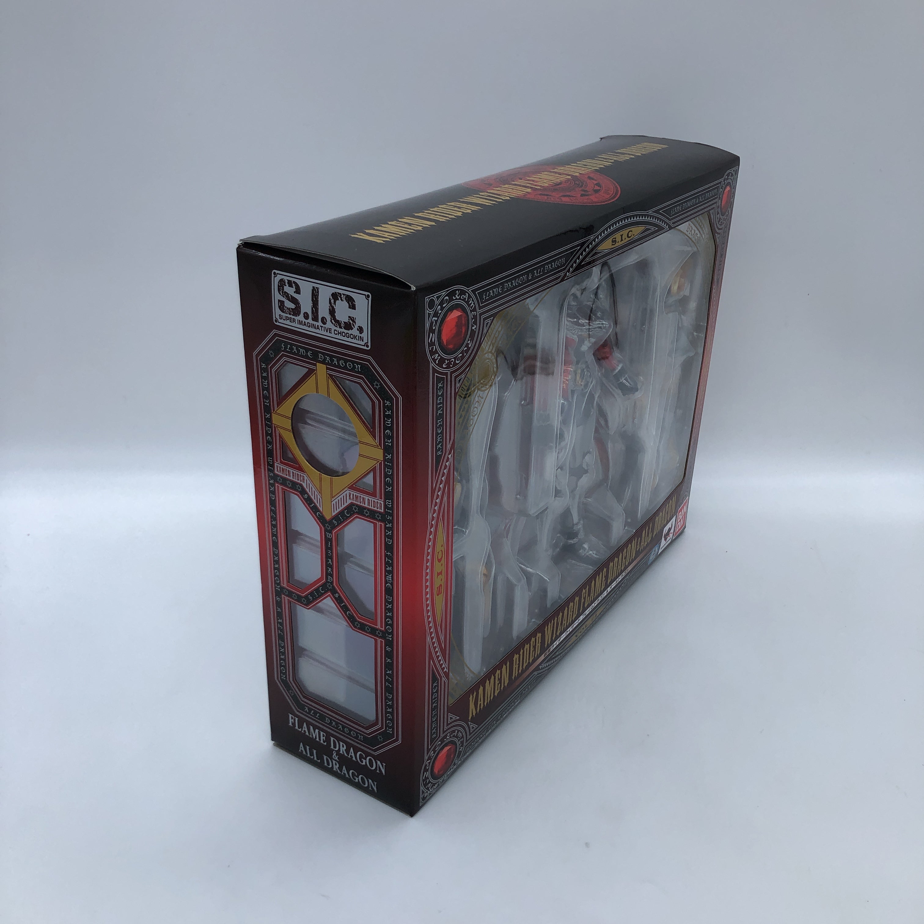 Kamen Rider Wizard Flame Dragon & All Dragon Action Figure S.I.C. Bandai Japan