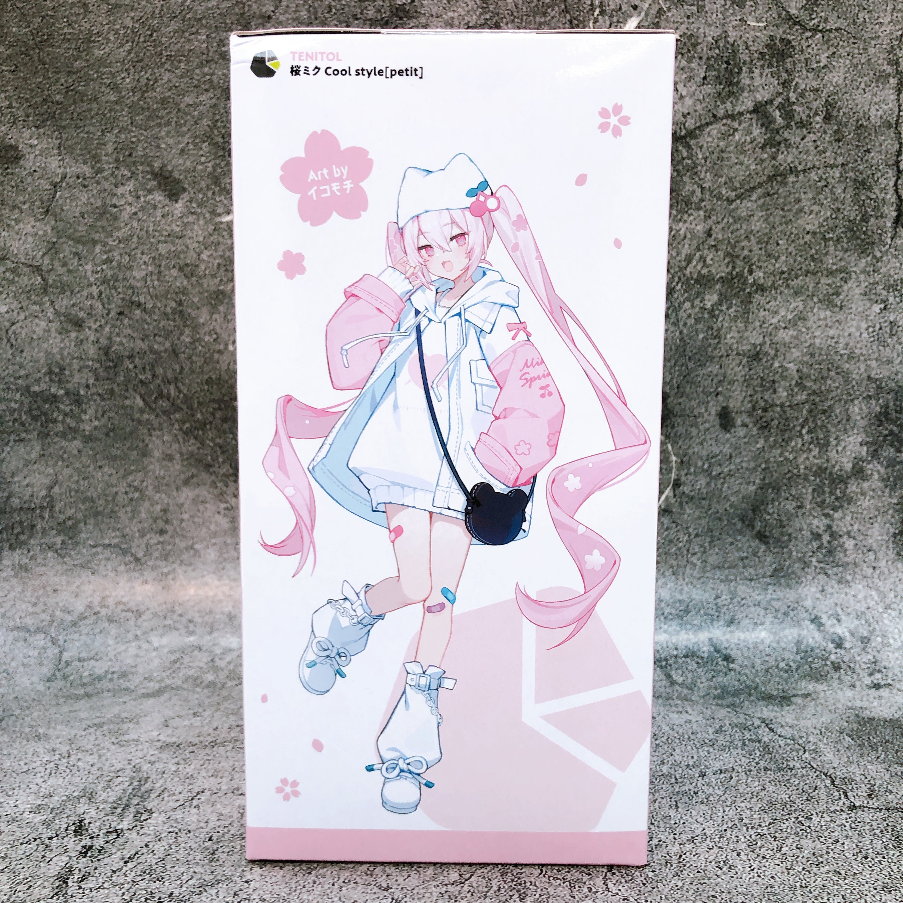 Hatsune Miku Sakura Miku Cool style petit TENITOL Figure FuRyu Japan AUTHENTIC