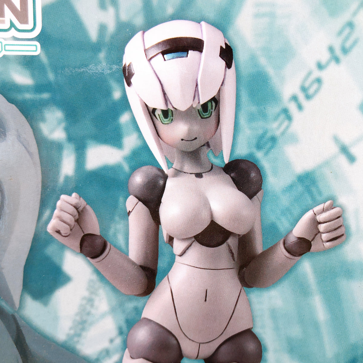 Robot Neoanthropinae Polynian FMM Clover Gray Flesh Action Figure Daibadi 15+