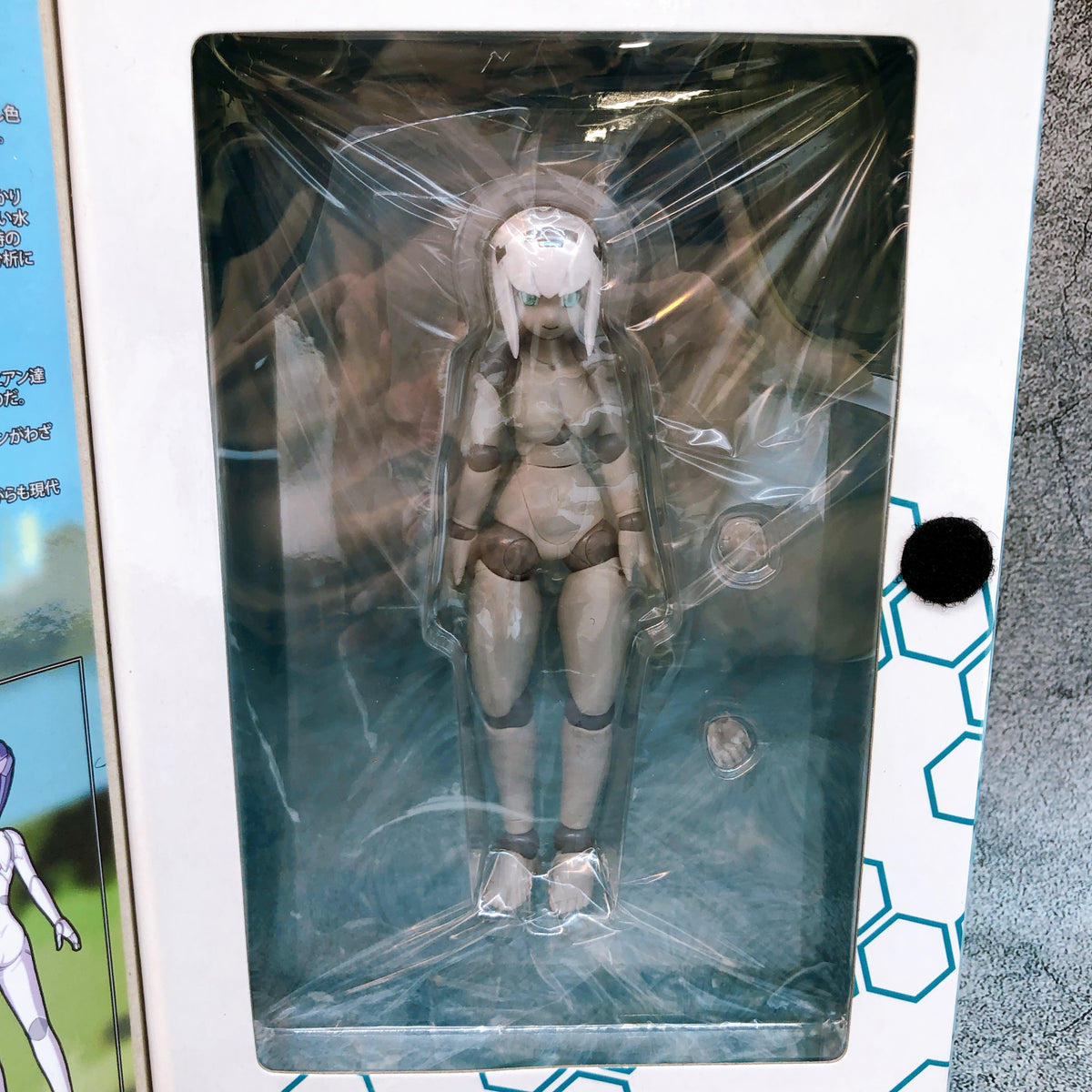 Robot Neoanthropinae Polynian FMM Clover Gray Flesh Action Figure Daibadi 15+