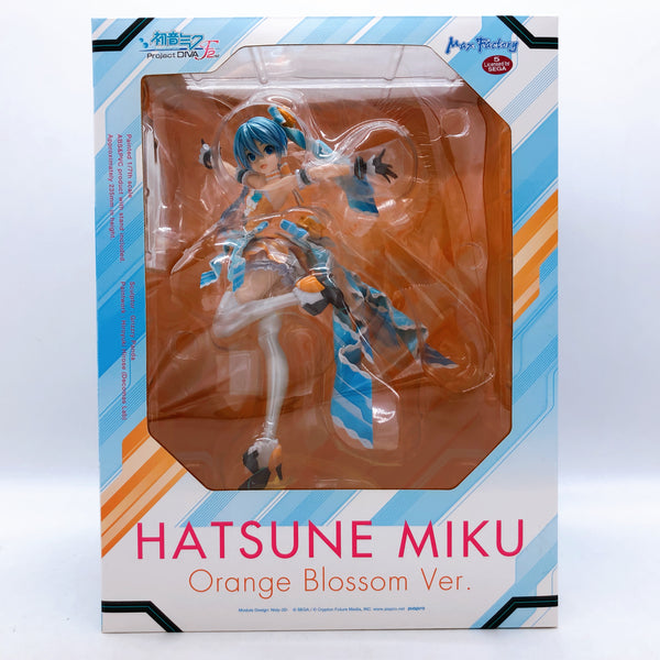 Hatsune Miku Orange Blossom Ver. 正規品 未開封 Hatsune Miku Orange Blossom Ver. 1/7 Scale Figure Max Factory Japan Ne
