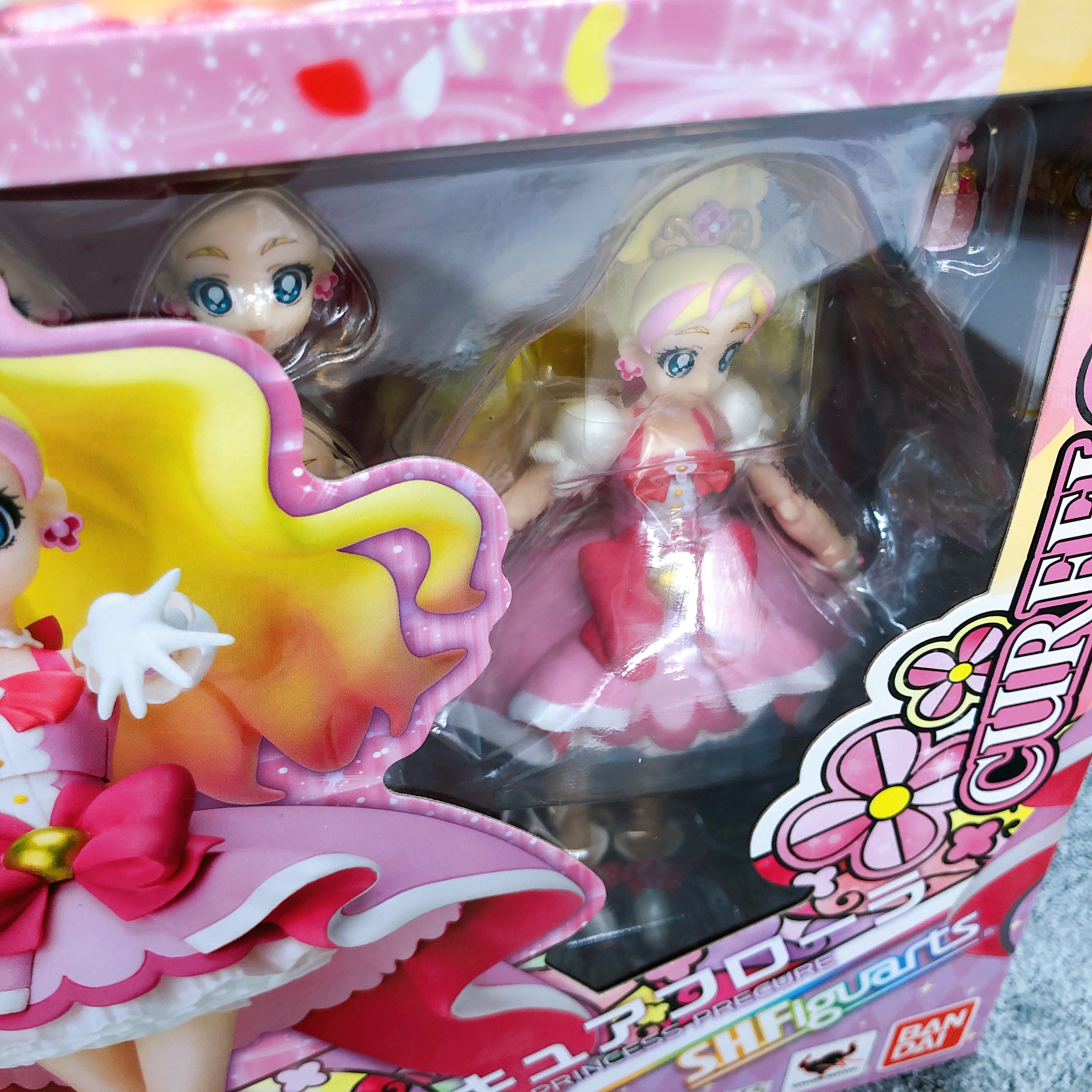 Go! Princess Precure Cure Flora S.H.Figuarts Action Figure Japan Sealed NEW