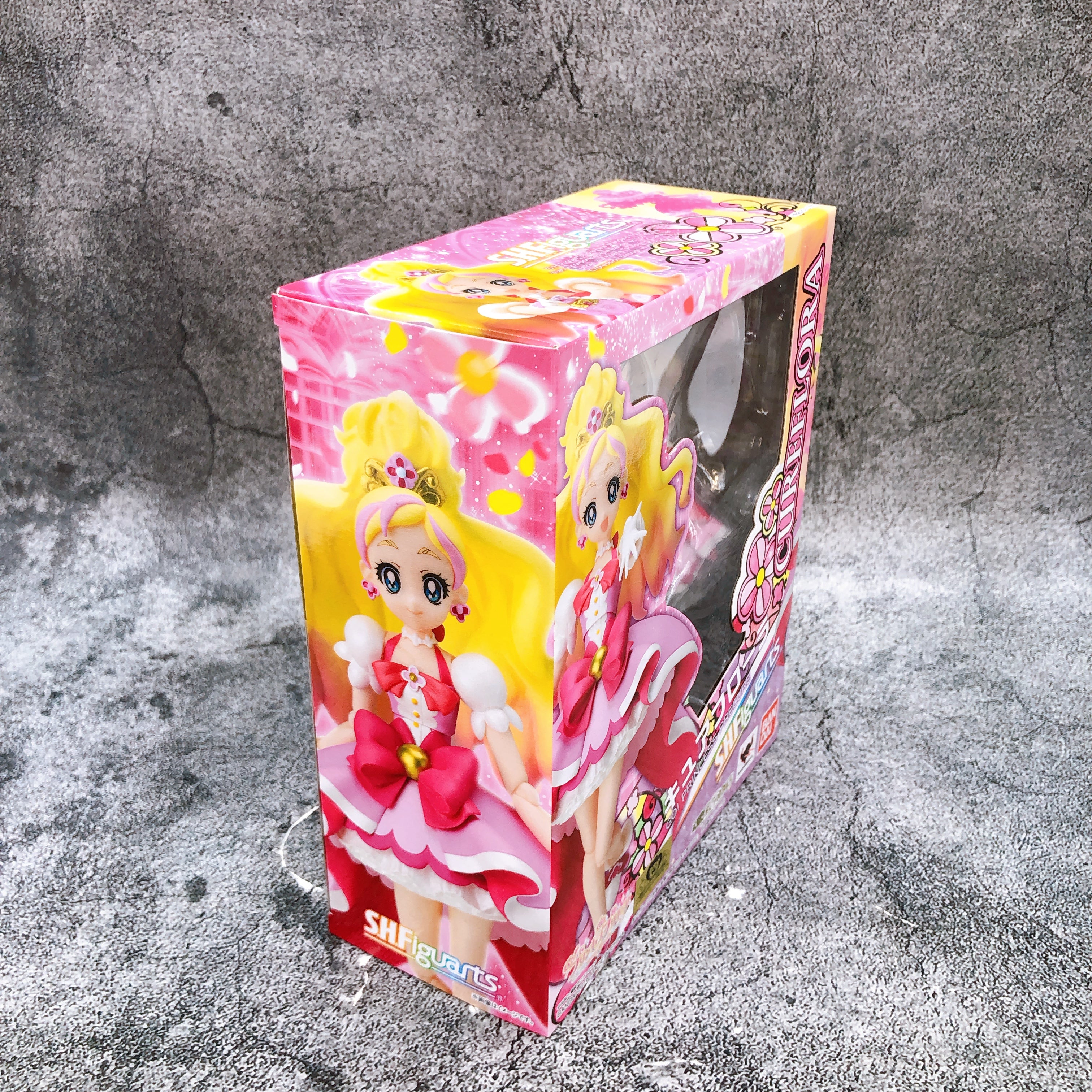 Go! Princess Precure Cure Flora S.H.Figuarts Action Figure Japan Sealed NEW