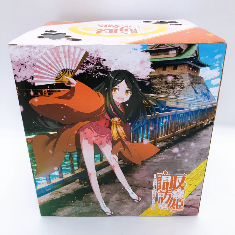 PLUM Suwahime Hand Fan ver. 1/7 PVC Scale Figure Kimono Japan Bishoujo NEW