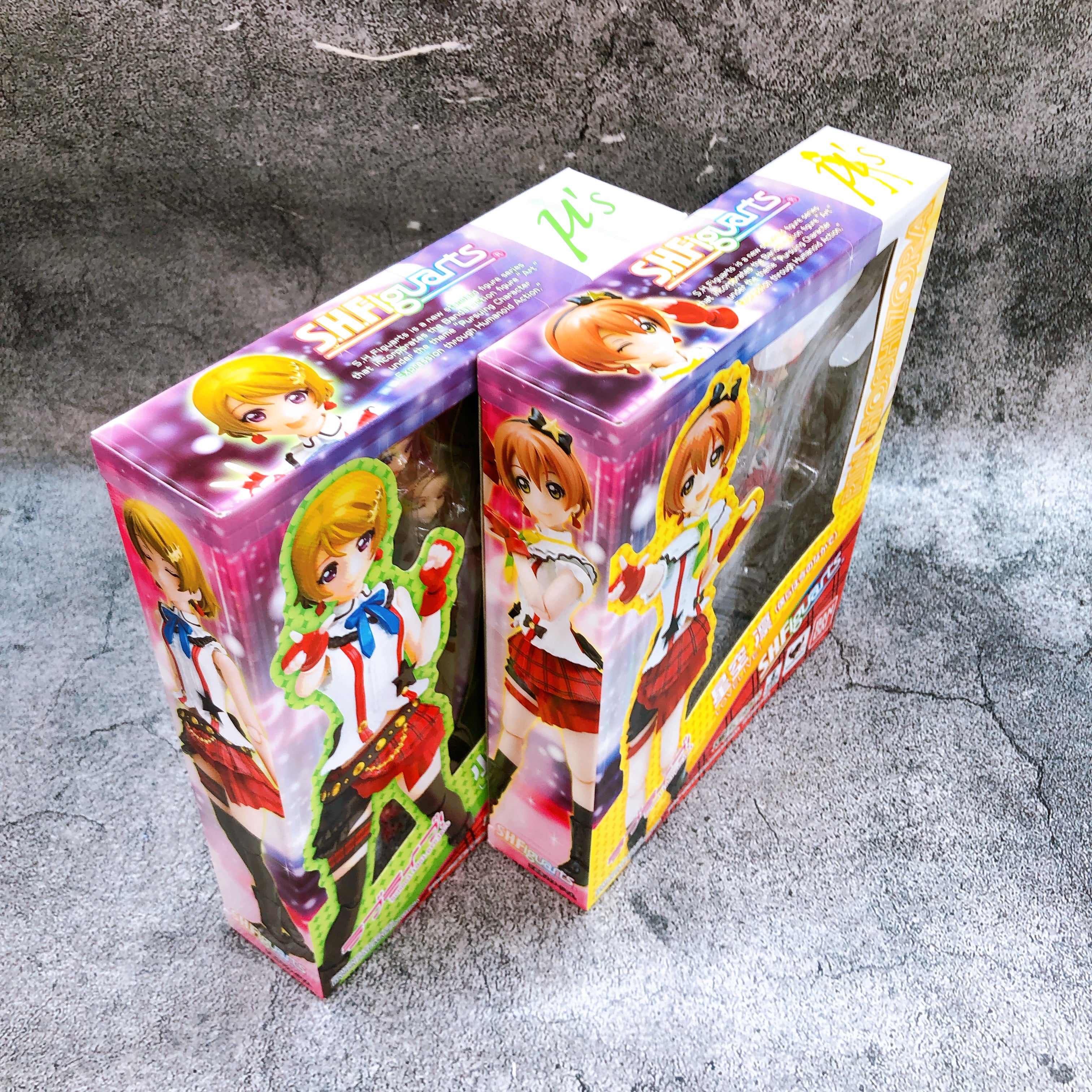 S.H.Figuarts Love Live! Hanayo Koizumi & Rin Hoshizora Action Figure Bandai NEW