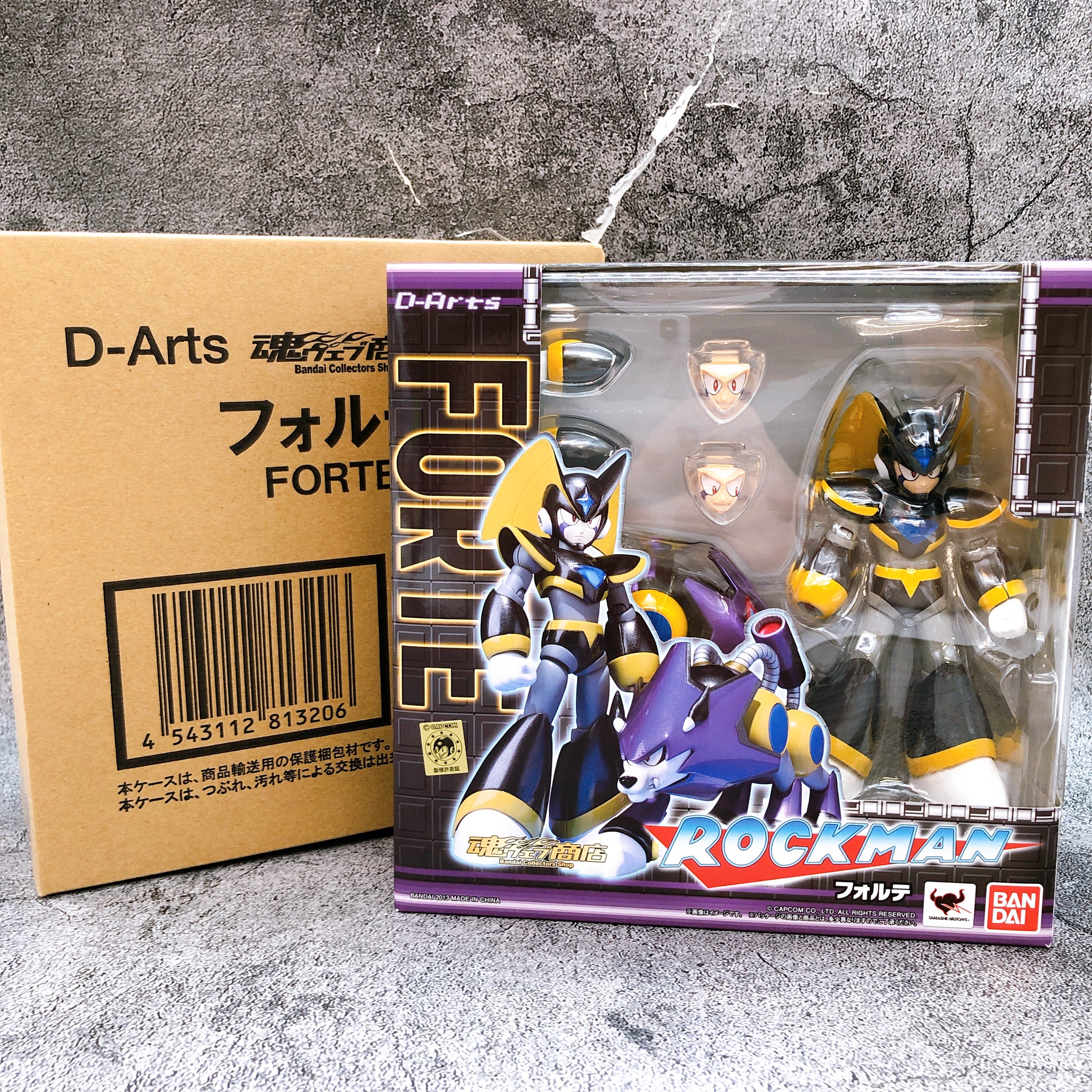 D-arts Megaman Rockman Bass Forte & Treble Gospel Rare Action Figure CAPCOM NEW