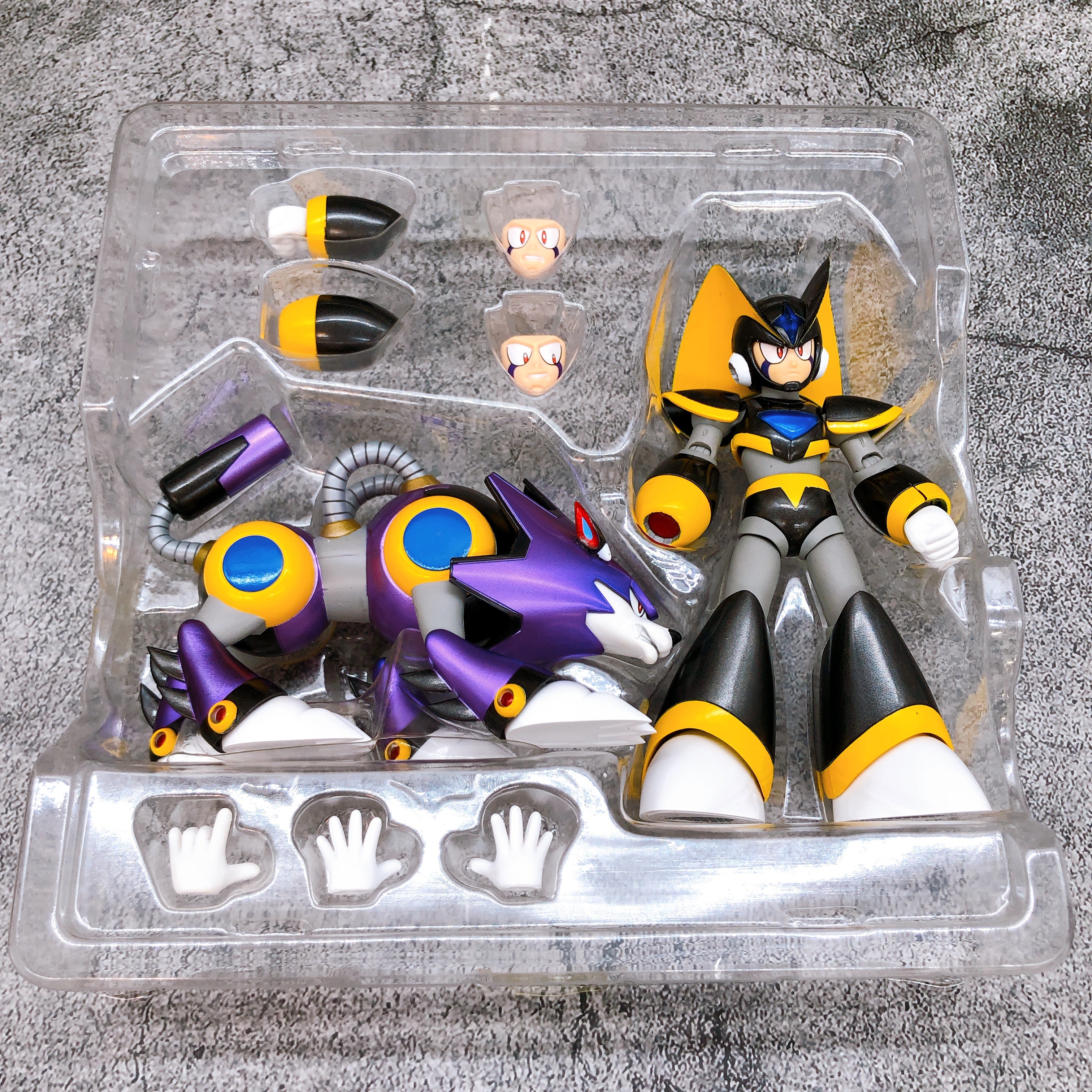 D-arts Megaman Rockman Bass Forte & Treble Gospel Rare Action Figure CAPCOM NEW