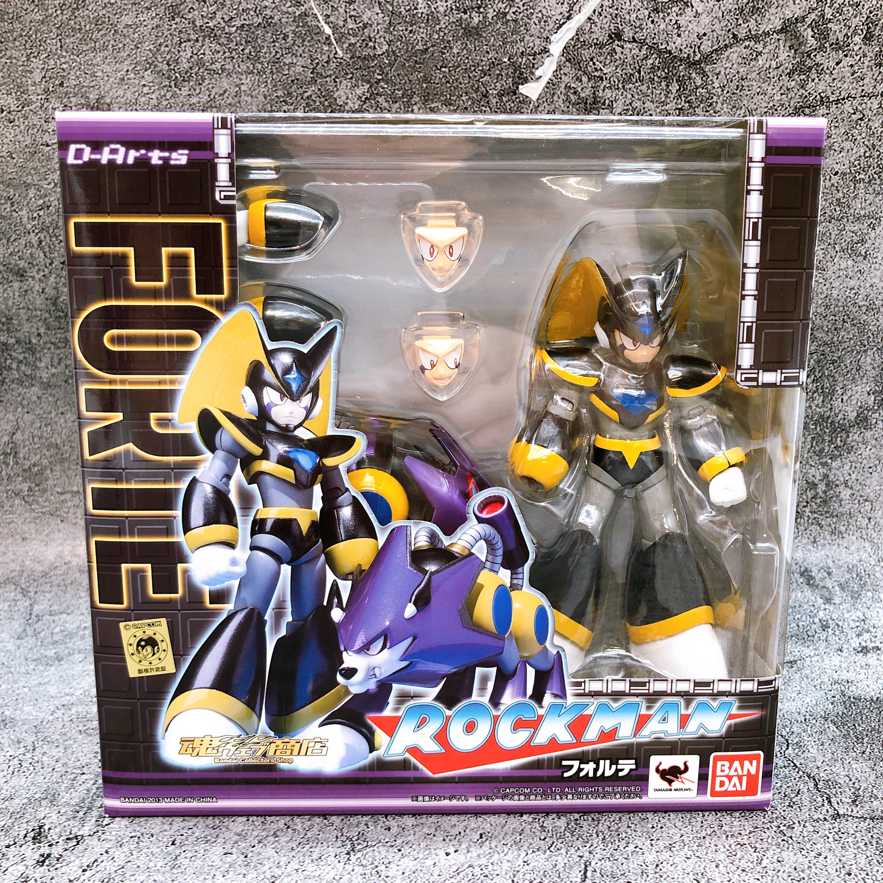 D-arts Megaman Rockman Bass Forte & Treble Gospel Rare Action Figure CAPCOM NEW