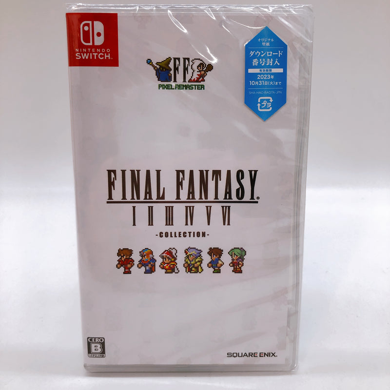 Nintendo Switch Final Fantasy I-VI Pixel Remaster FF 35th Limited NS Edition NEW