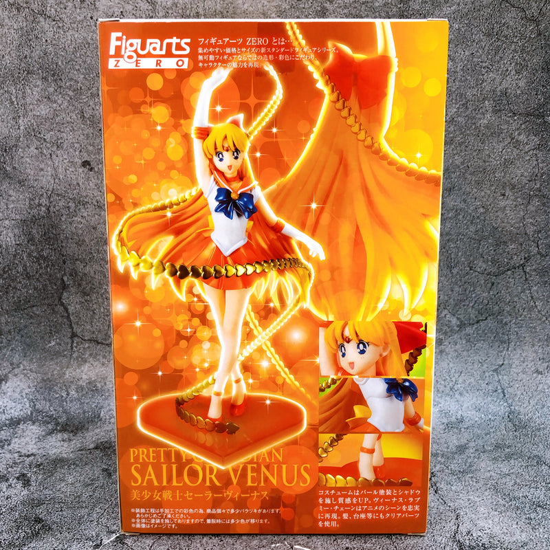 Sailor Moon Sailor Venus Figuarts ZERO Bandai Japan Tamashii Web Sealed FASTSHIP