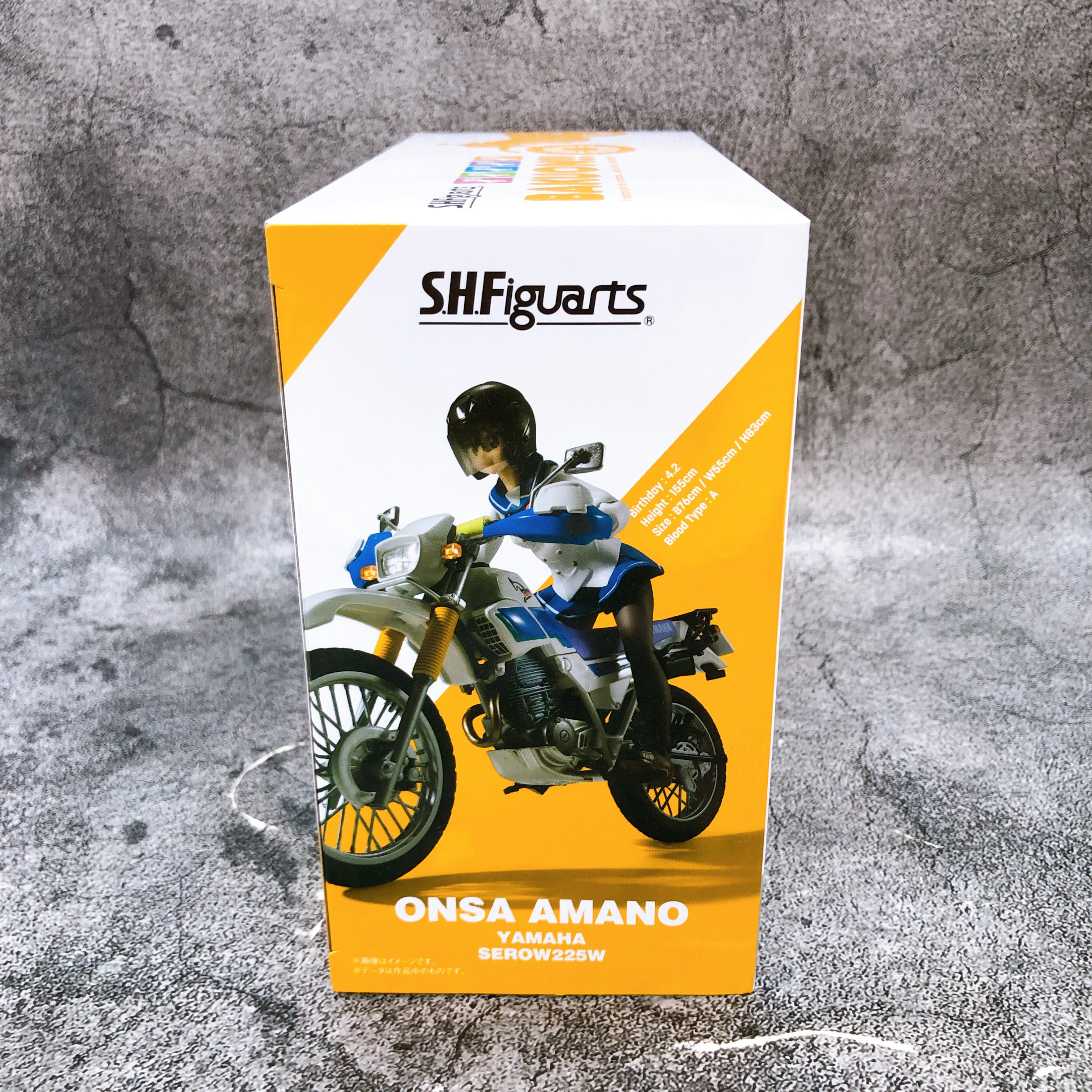 Bakuon Onsa Amano & SEROW225W S.H.Figuarts Action Figure Japan Sealed NEW