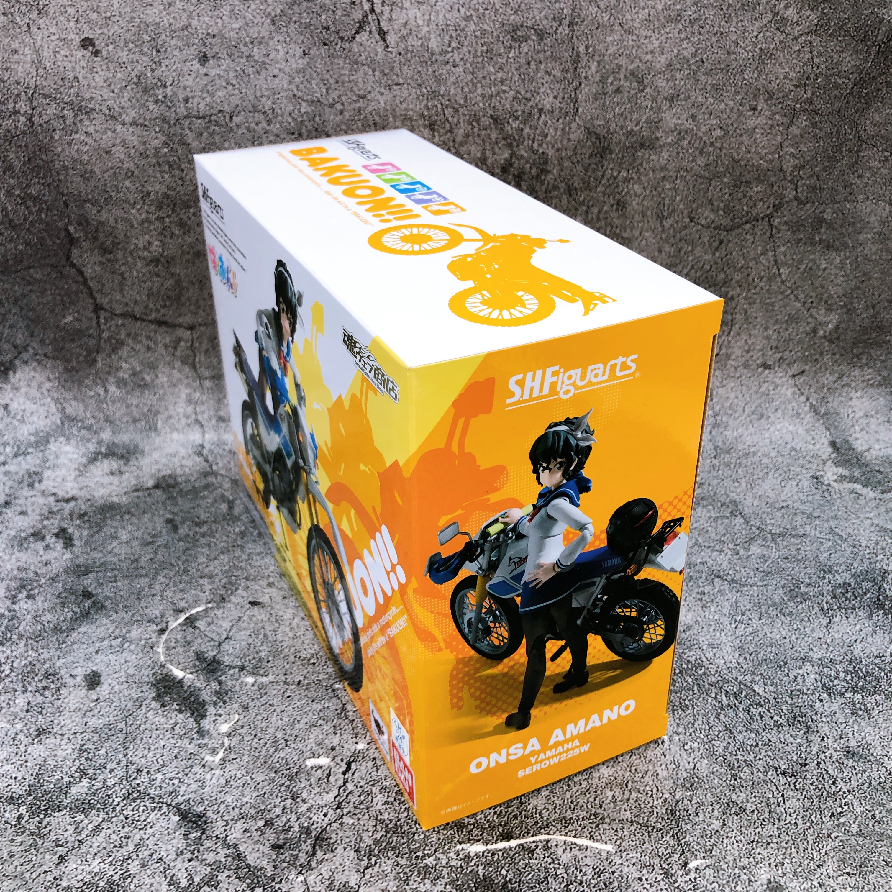 Bakuon Onsa Amano & SEROW225W S.H.Figuarts Action Figure Japan Sealed NEW