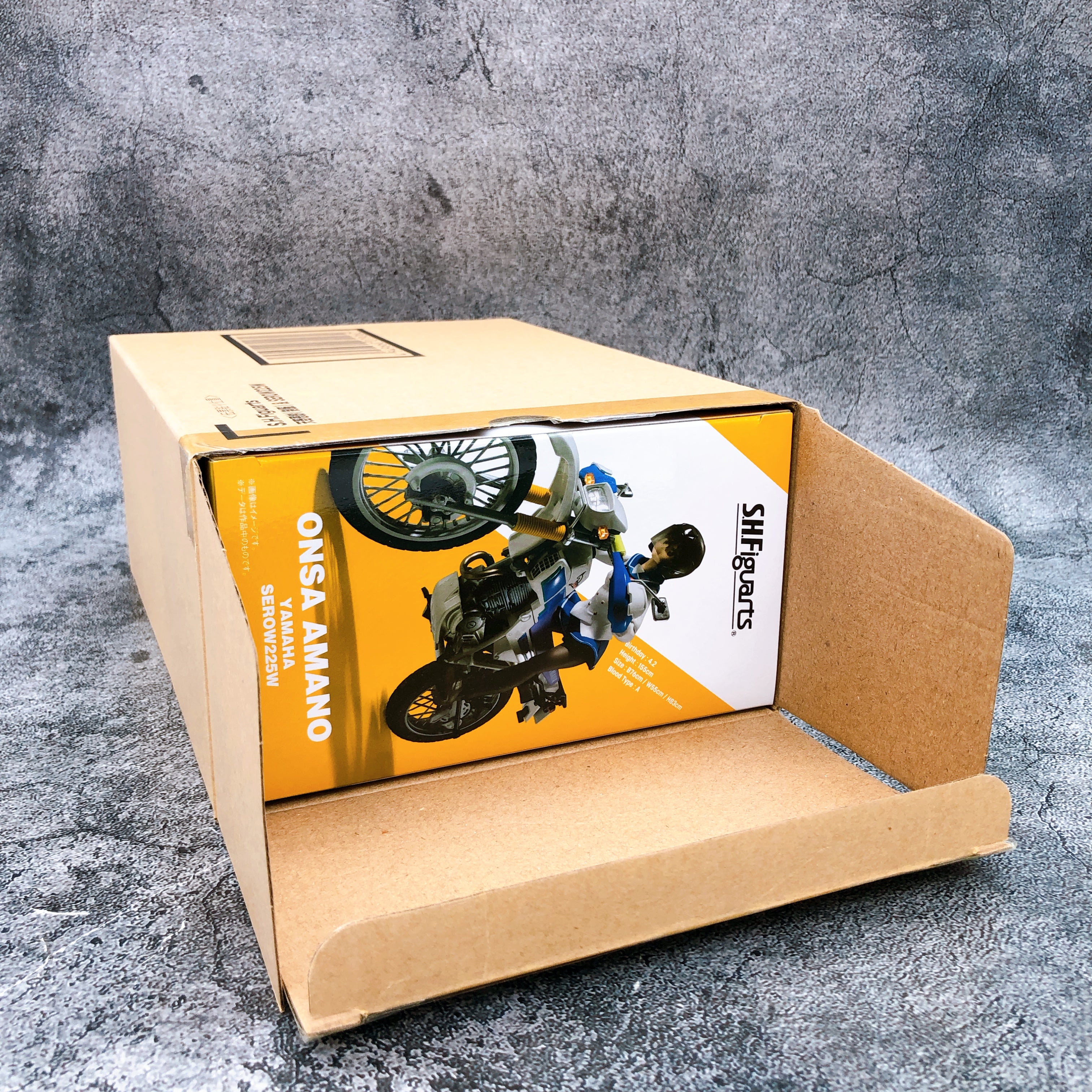 Bakuon Onsa Amano & SEROW225W S.H.Figuarts Action Figure Japan Sealed NEW
