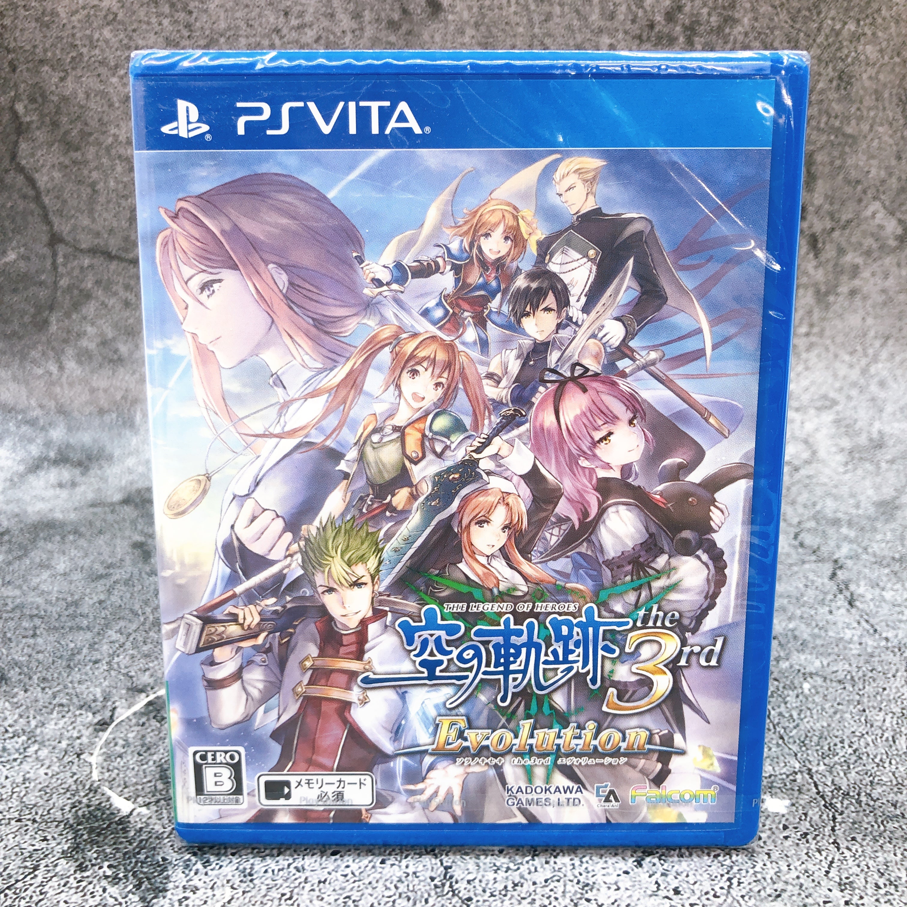 Playstation Vita The Legend of Heroes Sora no Kiseki 3rd Evolution Sealed New