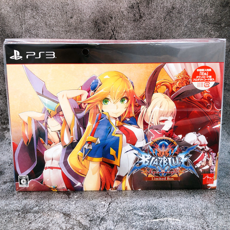 Playstation 3 BlazBlue Central Fiction Limited Box PS3 Japan Fighting Sealed New