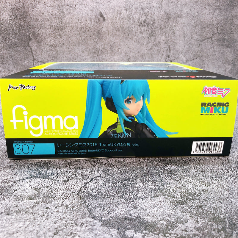 Hatsune Miku Racing 2015 Team Ukyo Support ver. Figma 307 Max Factory Japan New