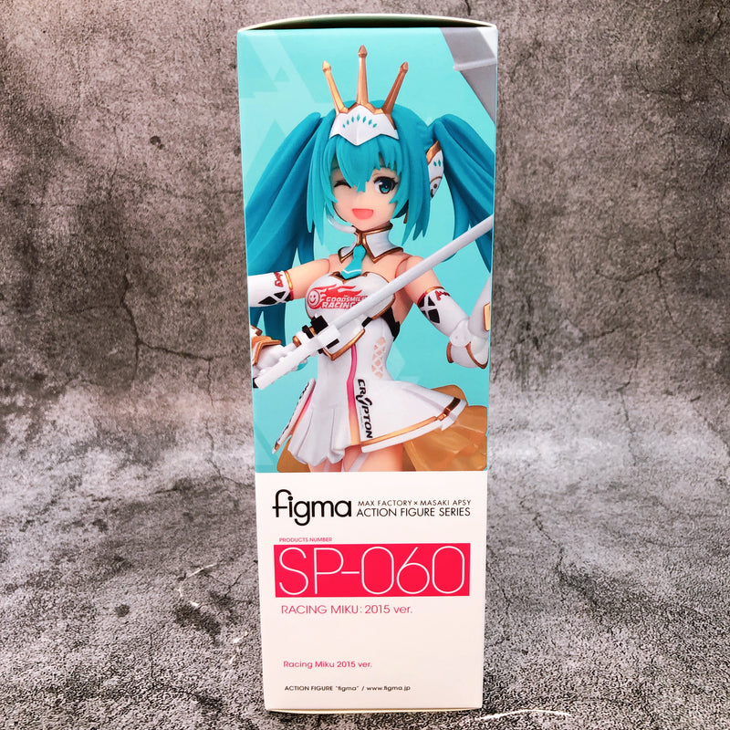 (w/Bonus) Hatsune Miku Racing 2015 ver. Figma SP-060 Good Smile Action Figure