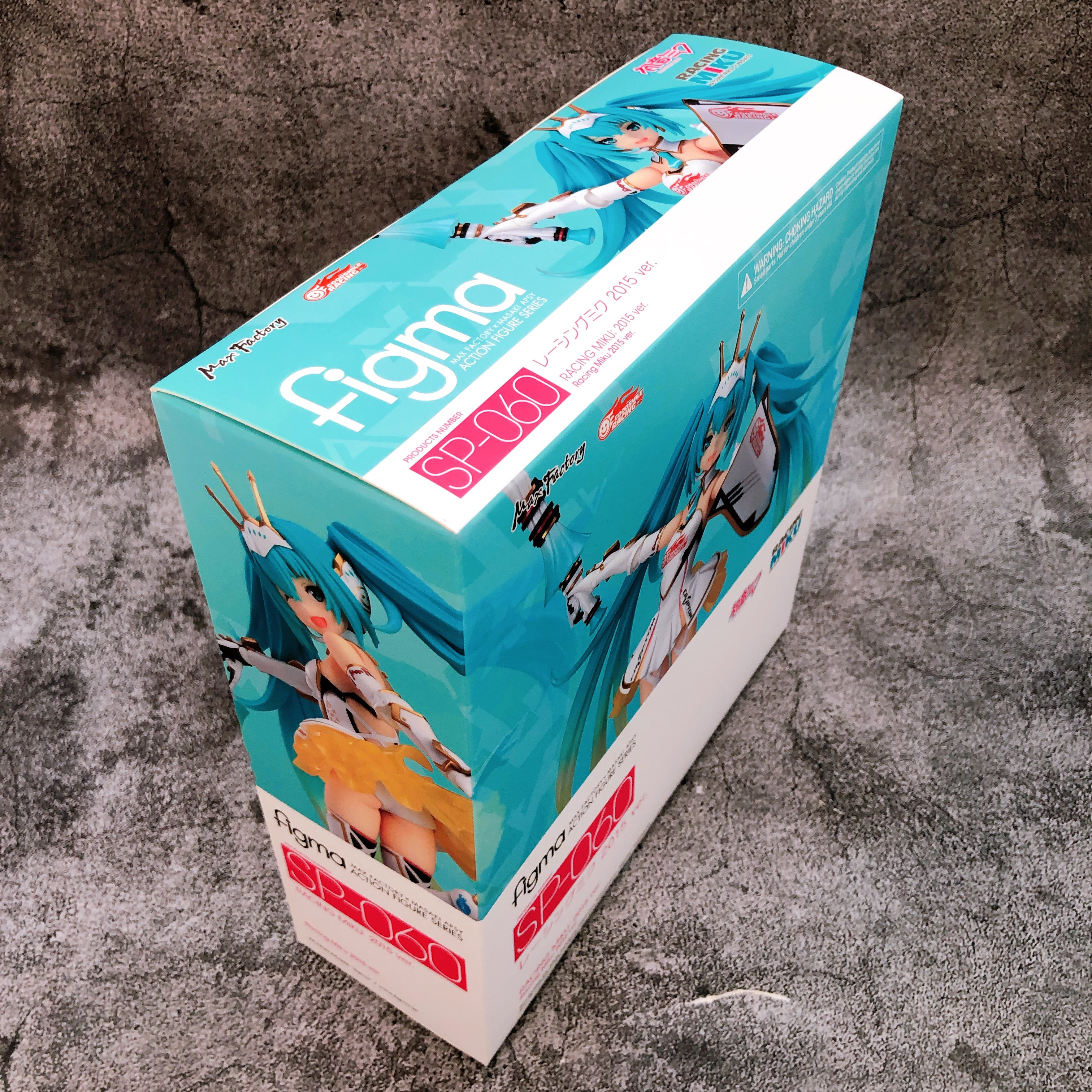 (w/Bonus) Hatsune Miku Racing 2015 ver. Figma SP-060 Good Smile Action Figure