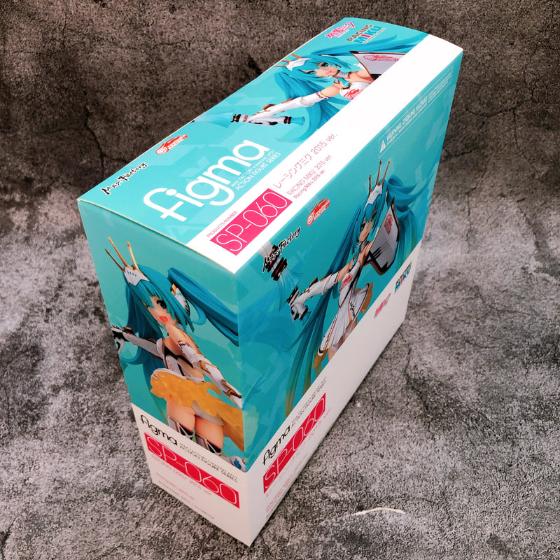 (w/Bonus) Hatsune Miku Racing 2015 ver. Figma SP-060 Good Smile Action Figure