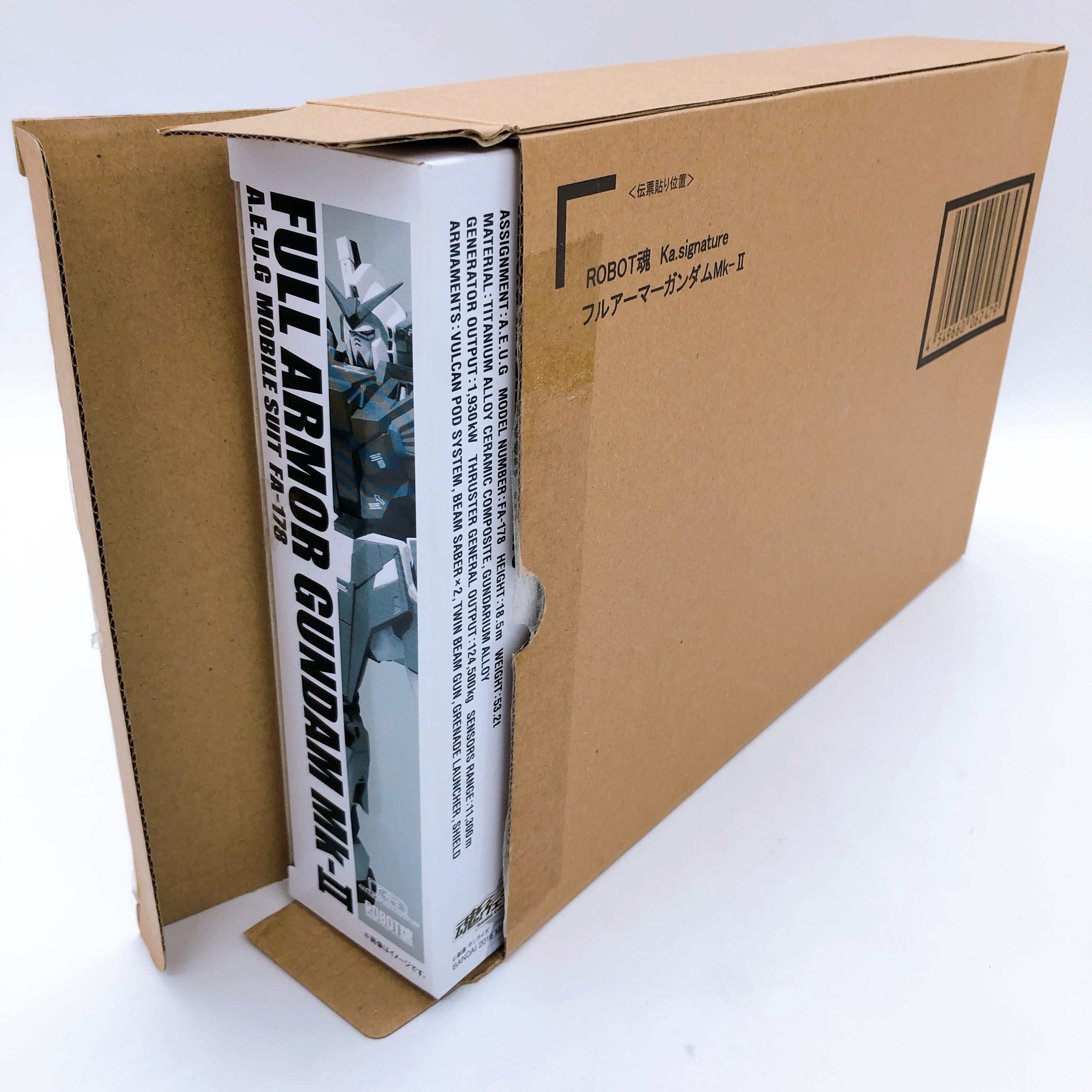 Robot Spirits SIDE MS Full Armor Gundam Mk-II Action Figure Bandai NEW FASTSHIP