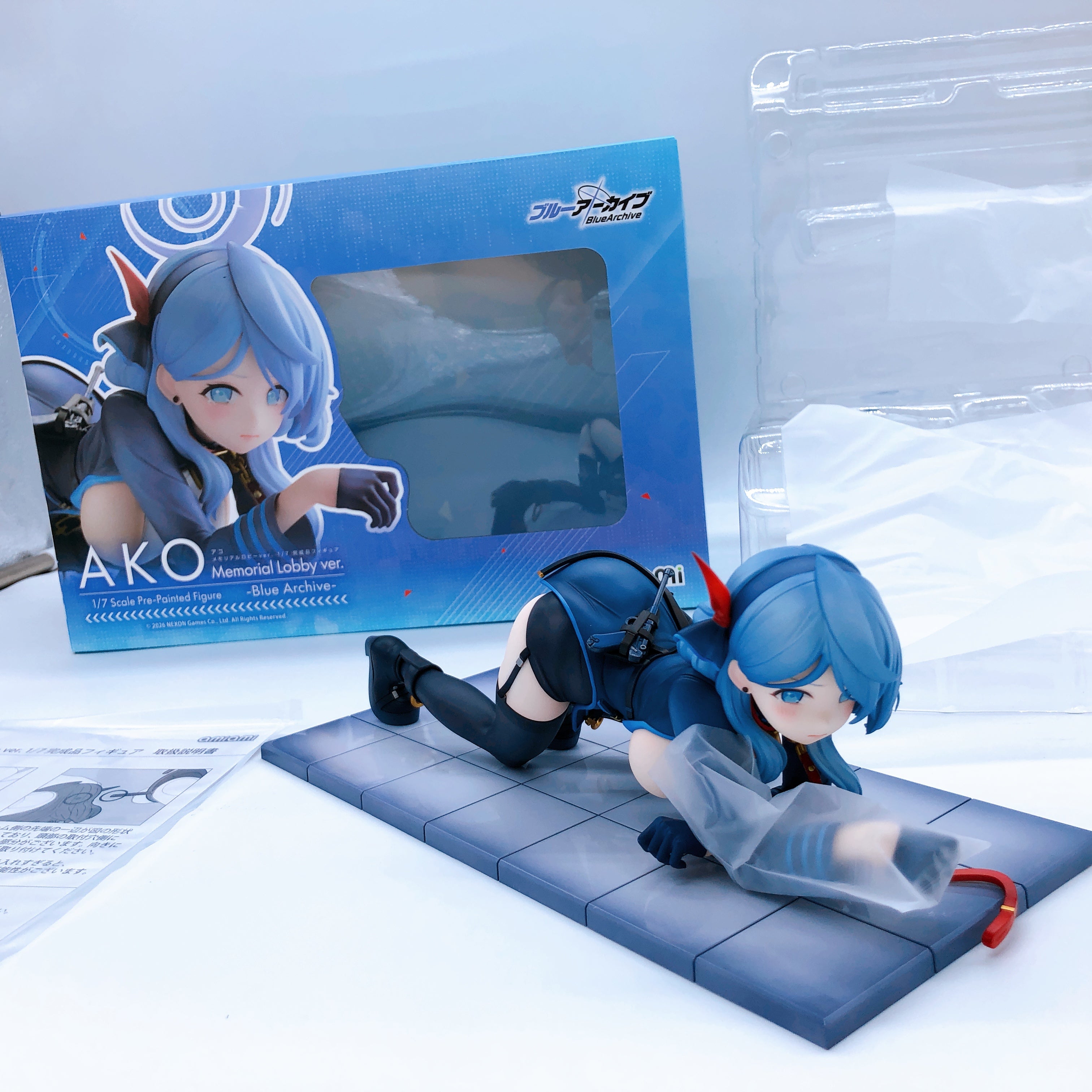 Blue Archive Ako Memorial Lobby ver. 1/7 Scale Figure 15+ AmiAmi Japan AUTHENTIC