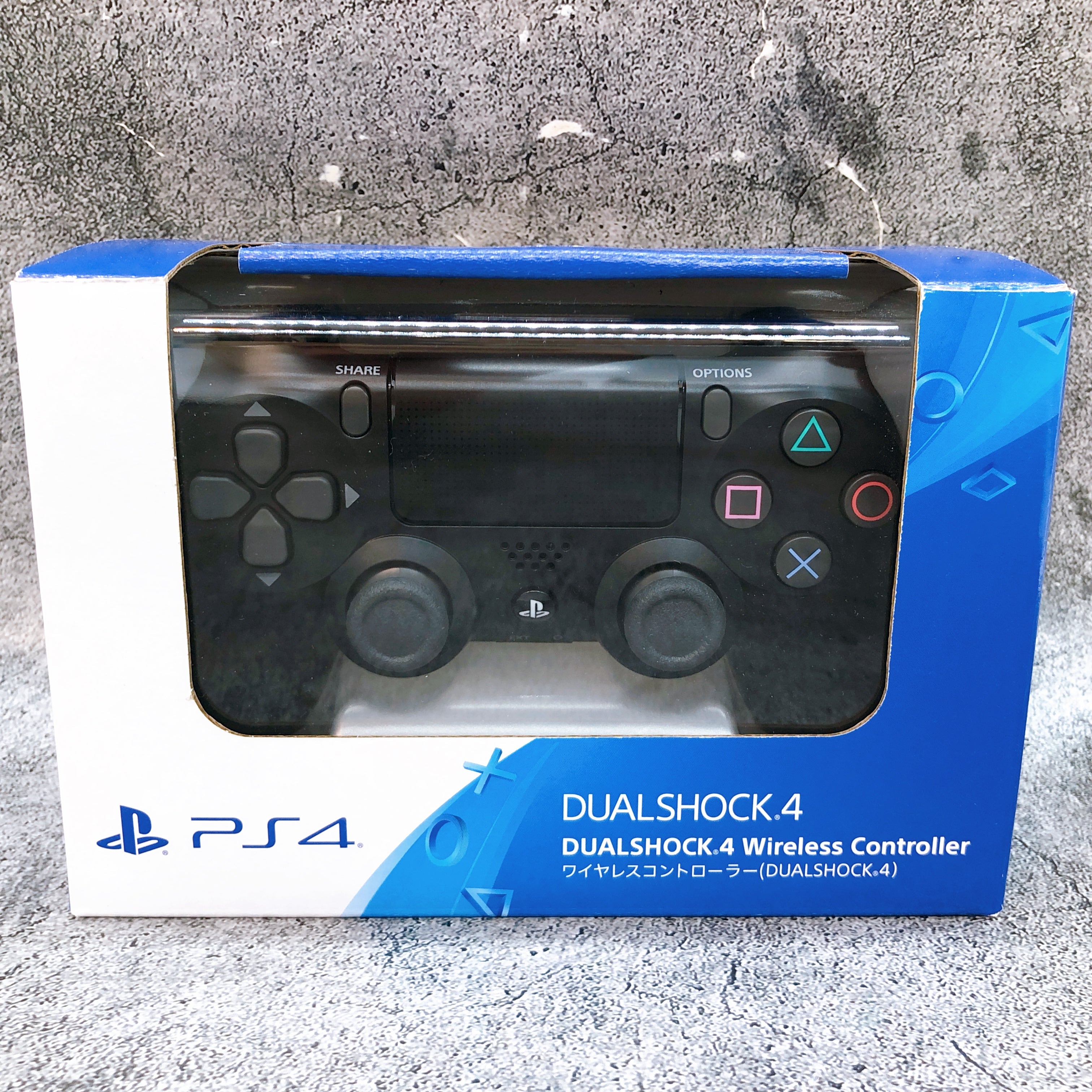Sony PS4 Dual Shock 4 Wireless Controller Jet Black CUH-ZCT2J Game Jap
