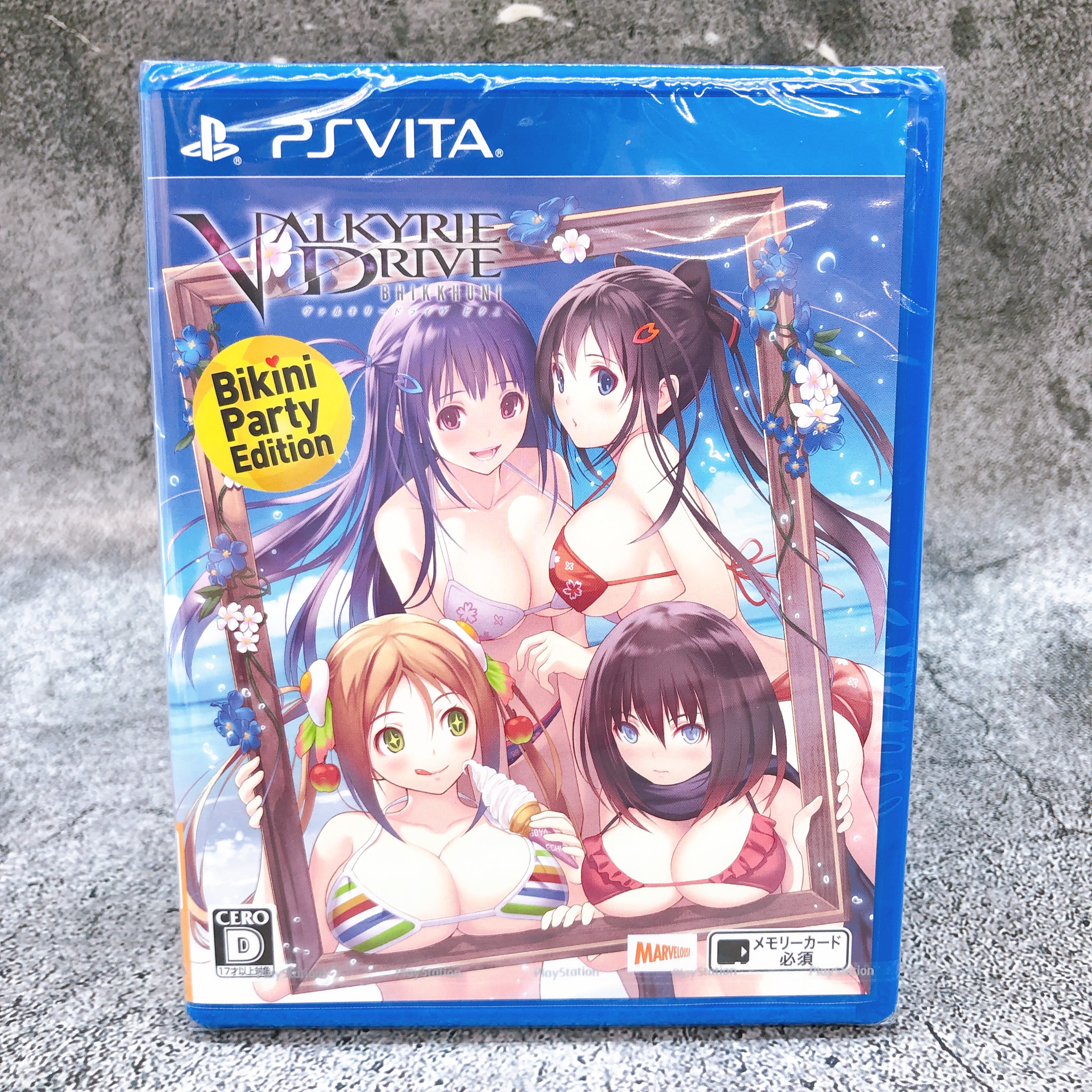 PS Vita VALKYRIE DRIVE BHIKKHUNI Bikini Party Edition PSV Japan Game Sealed New