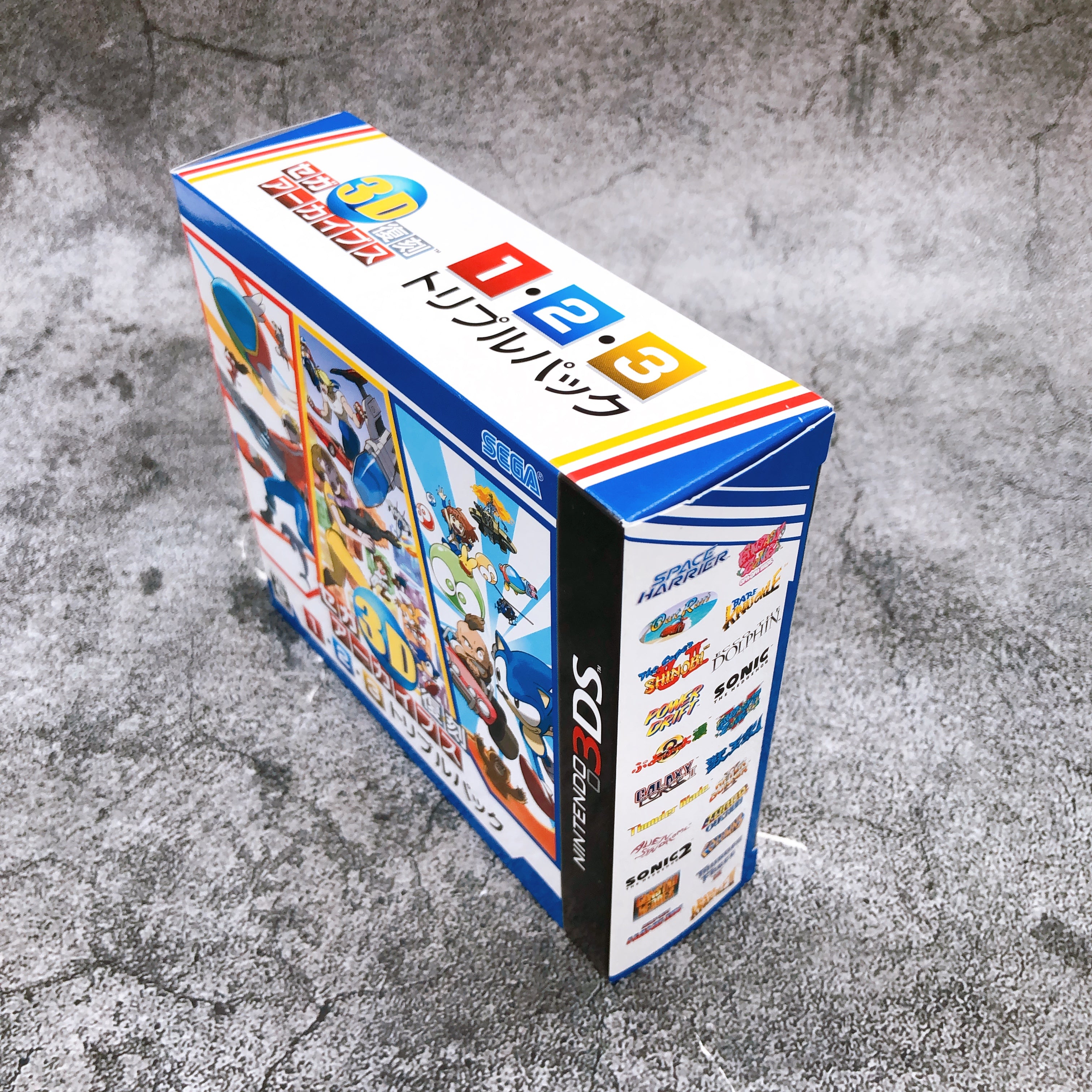 Nintendo 3DS SEGA 3D Classics Collection 1 2 3 Triple Pack Archives Ga