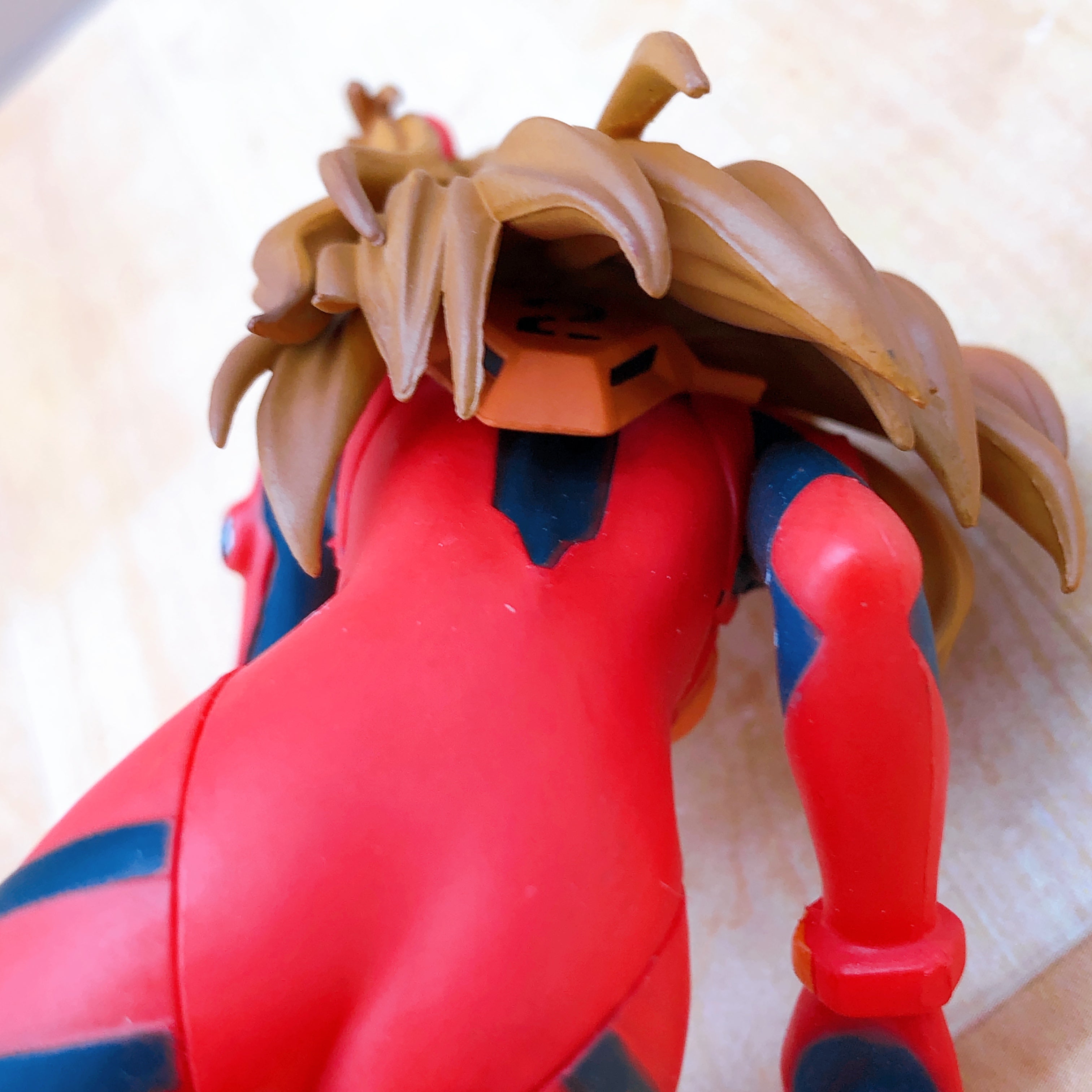 (NO BOX) Evangelion Asuka Langley Sohryu Premium Figure Girl with Chair Sega