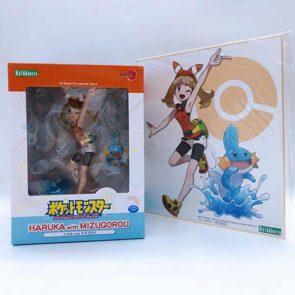 w/Bonus) ARTFX J Pokemon Series Haruka with Mudkip 1/8