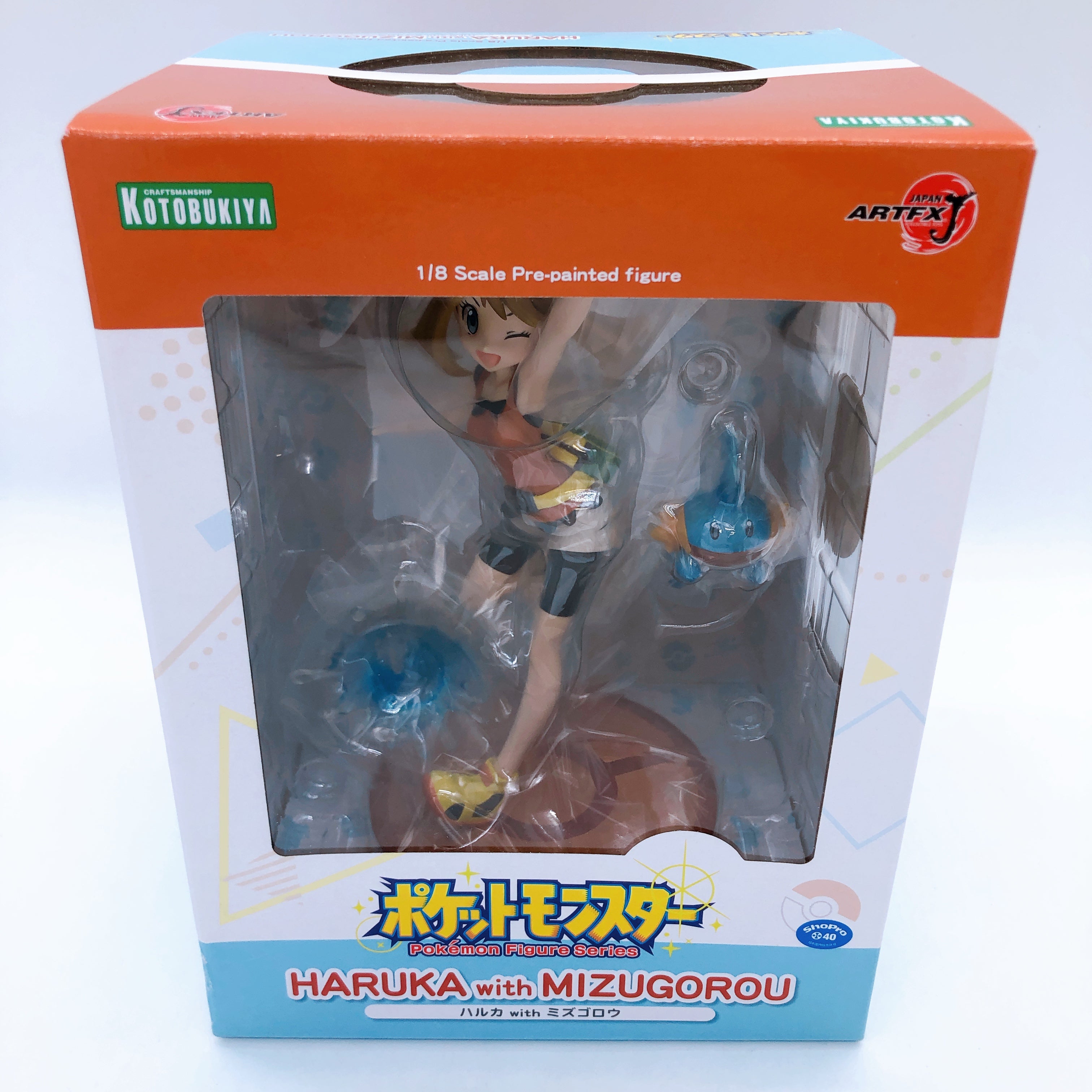 ポケモン - haru w/Bonus) ARTFX J Pokemon Series Haruka with Mudkip 1/8