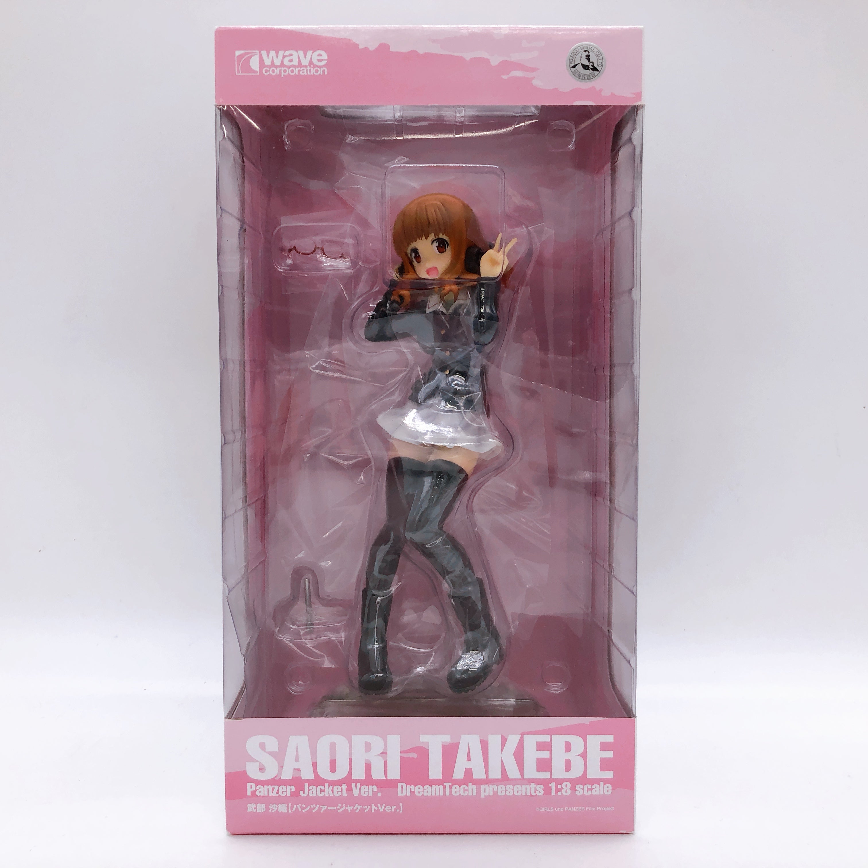 WAVE Girls und Panzer Saori Takebe Panzer Jacket Ver. 1/8 Scale PVC Figure NEW