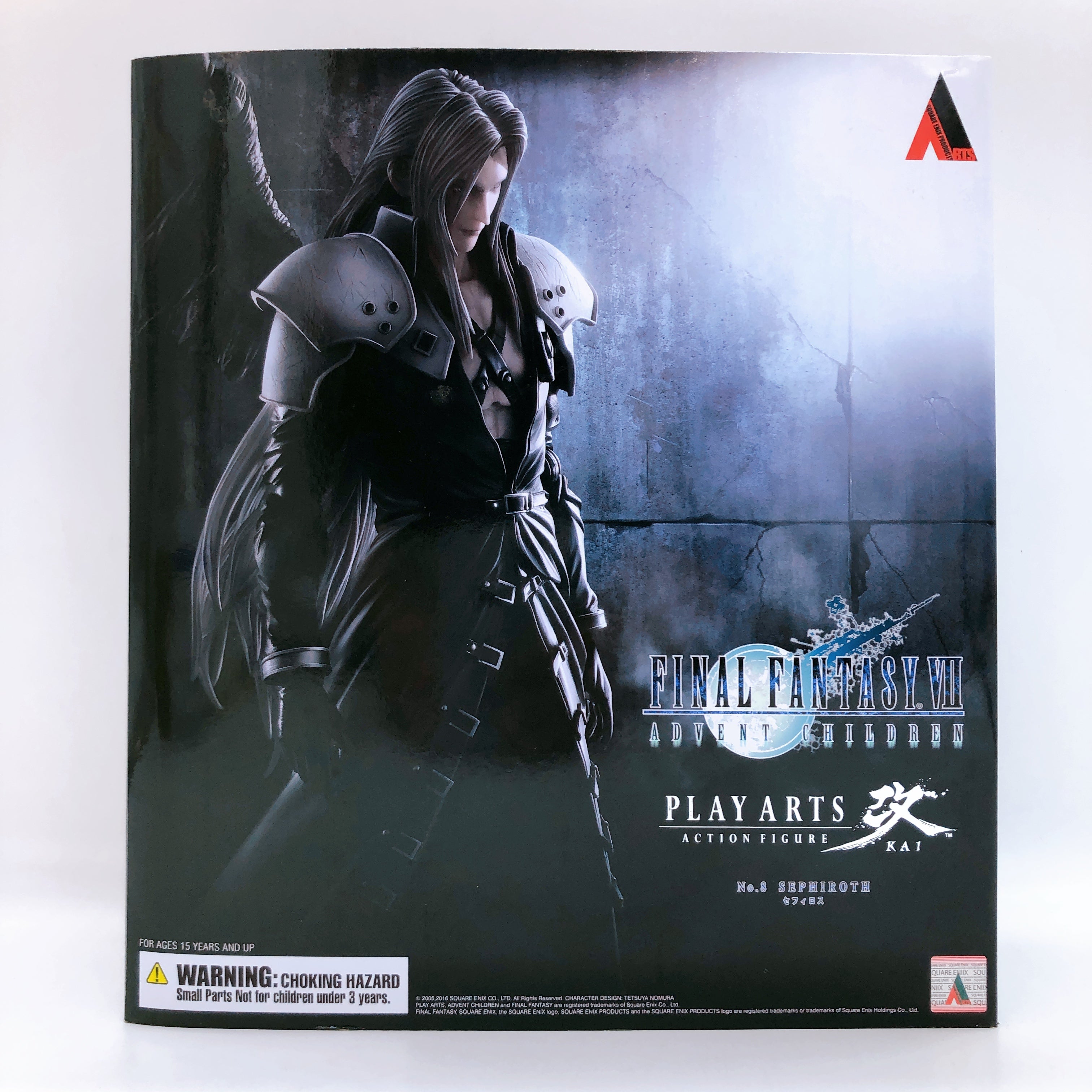 FINAL FANTASY VII Advent Children Sephiroth Play Arts Kai Square Enix Japan 15+