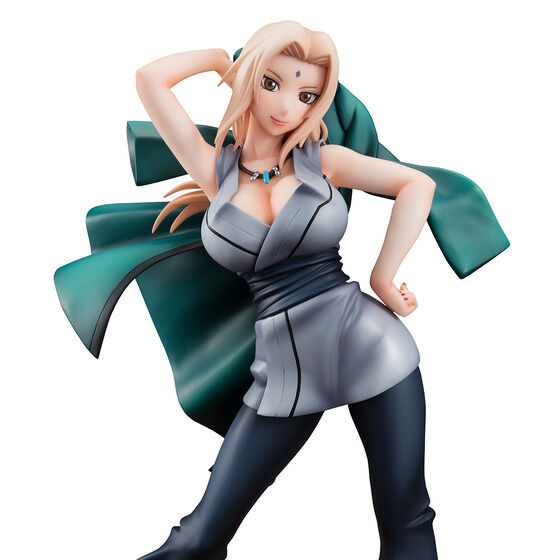 Naruto Shippuden Tsunade Naruto Gals Figure MegaHouse Japan AUTHENTIC FASTSHIP