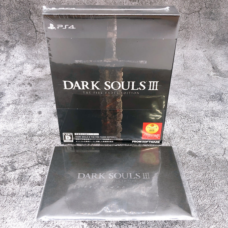 (w/Bonus) PS4 DARK SOULS III THE FIRE FADES EDITION Limited Bonus Box Sealed New