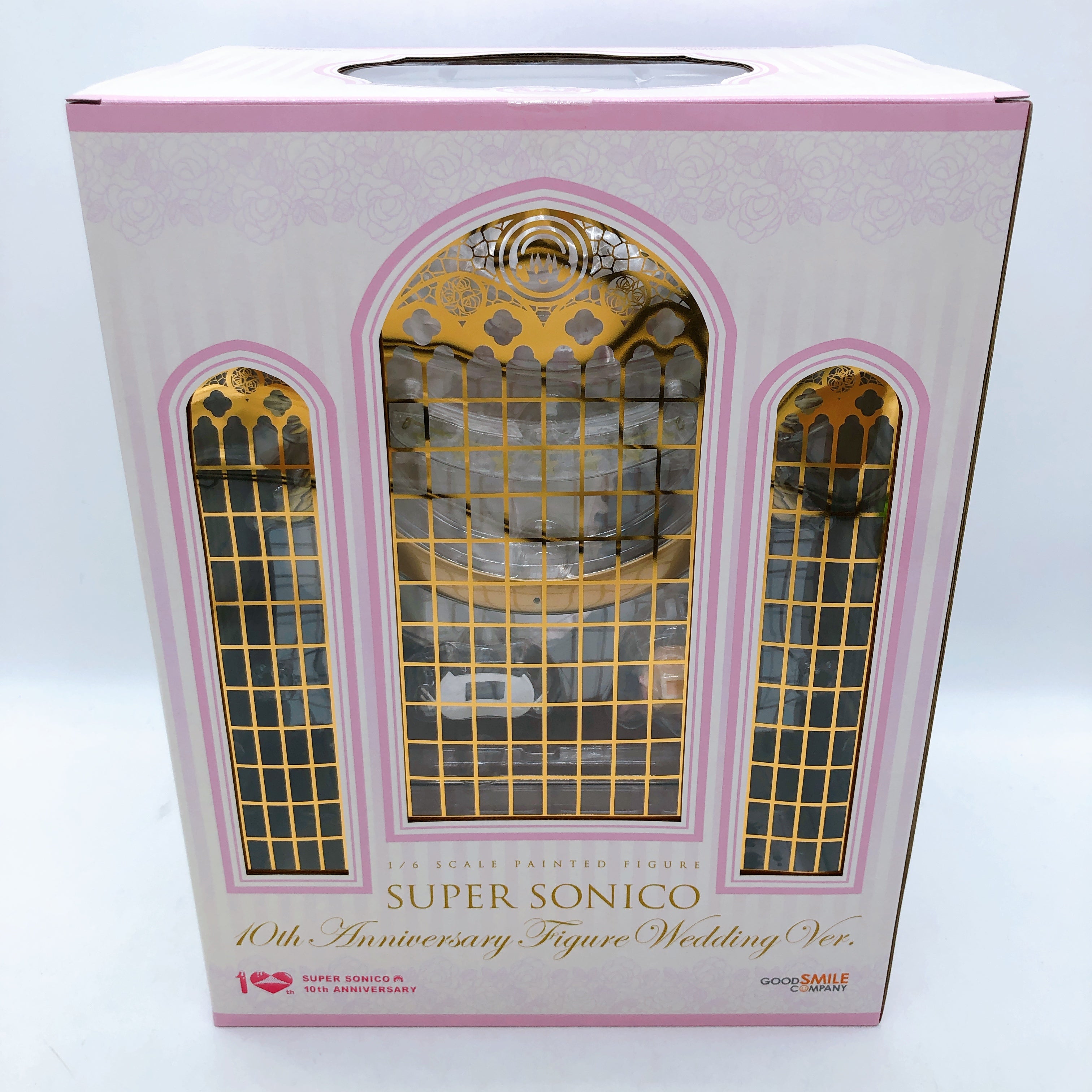 Super Sonico 10th Anniversary Figure Wedding Ver. 1/6 Scale Good Smile Japan NEW