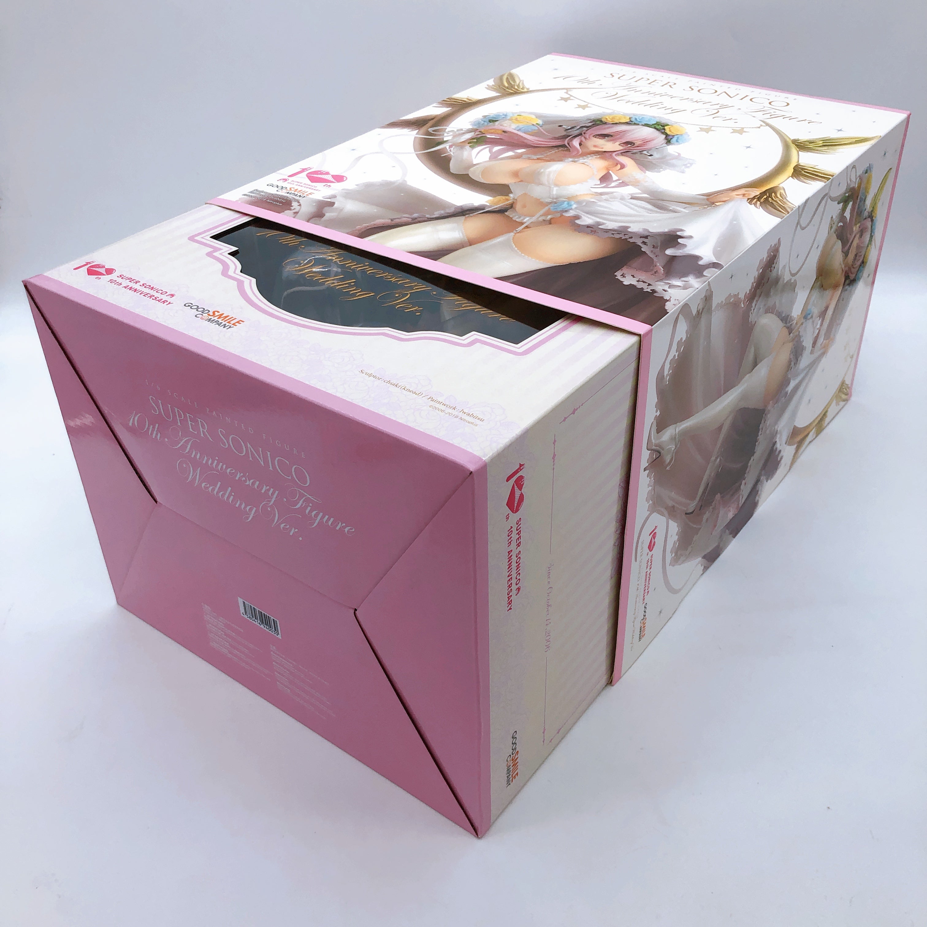 Super Sonico 10th Anniversary Figure Wedding Ver. 1/6 Scale Good Smile Japan NEW