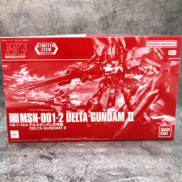 HG 1/144 Delta Gundam II Gundam Base Limited Model Kit Bandai Japan NEW FASTSHIP