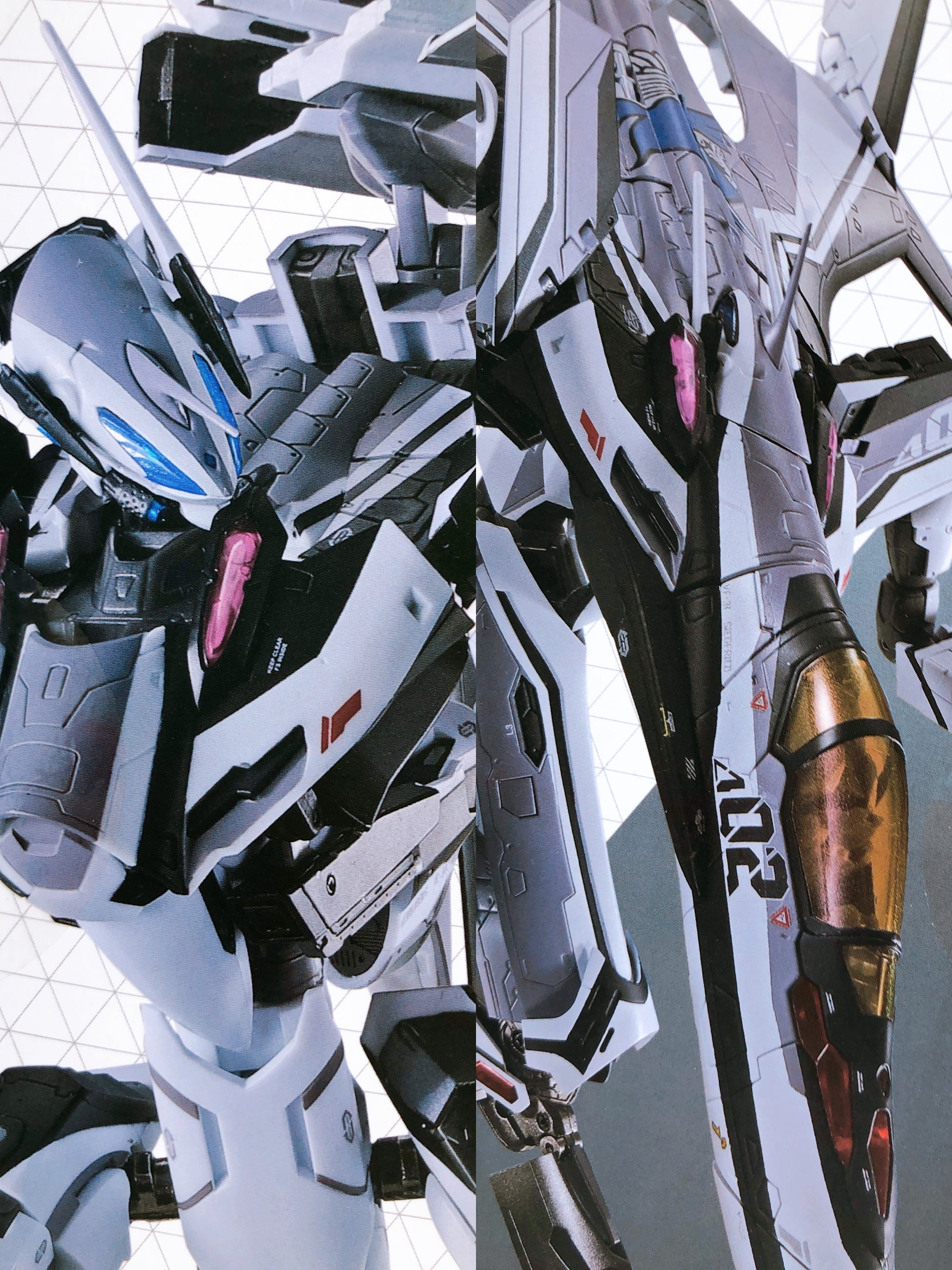 Macross VF-31F Siegfried Messer Ihlefeld Use DX Chogokin Bandai Action Figure