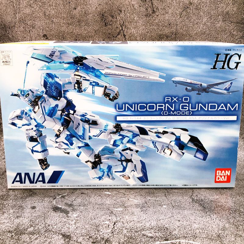 HG 1/144 RX-0 Unicorn Gundam D-MODE ANA Original Color Limited Kit Bandai NEW