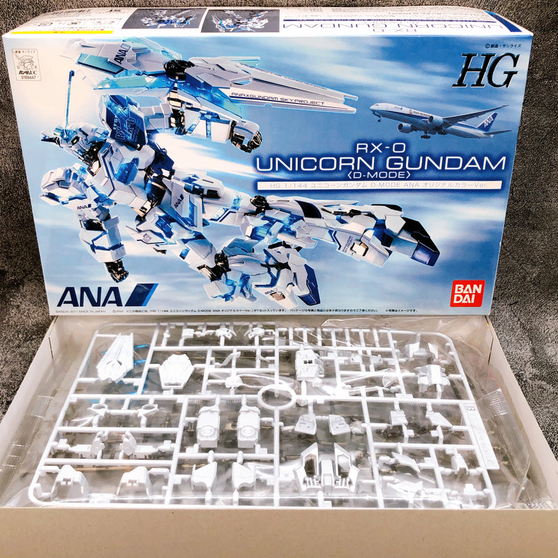 HG 1/144 RX-0 Unicorn Gundam D-MODE ANA Original Color Limited Kit Bandai NEW