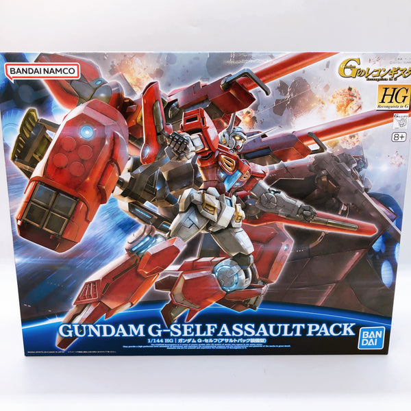 HG 1/144 Gundam G-Self Assault Pack Gundam Reconguista in G Model Kit Bandai NEW