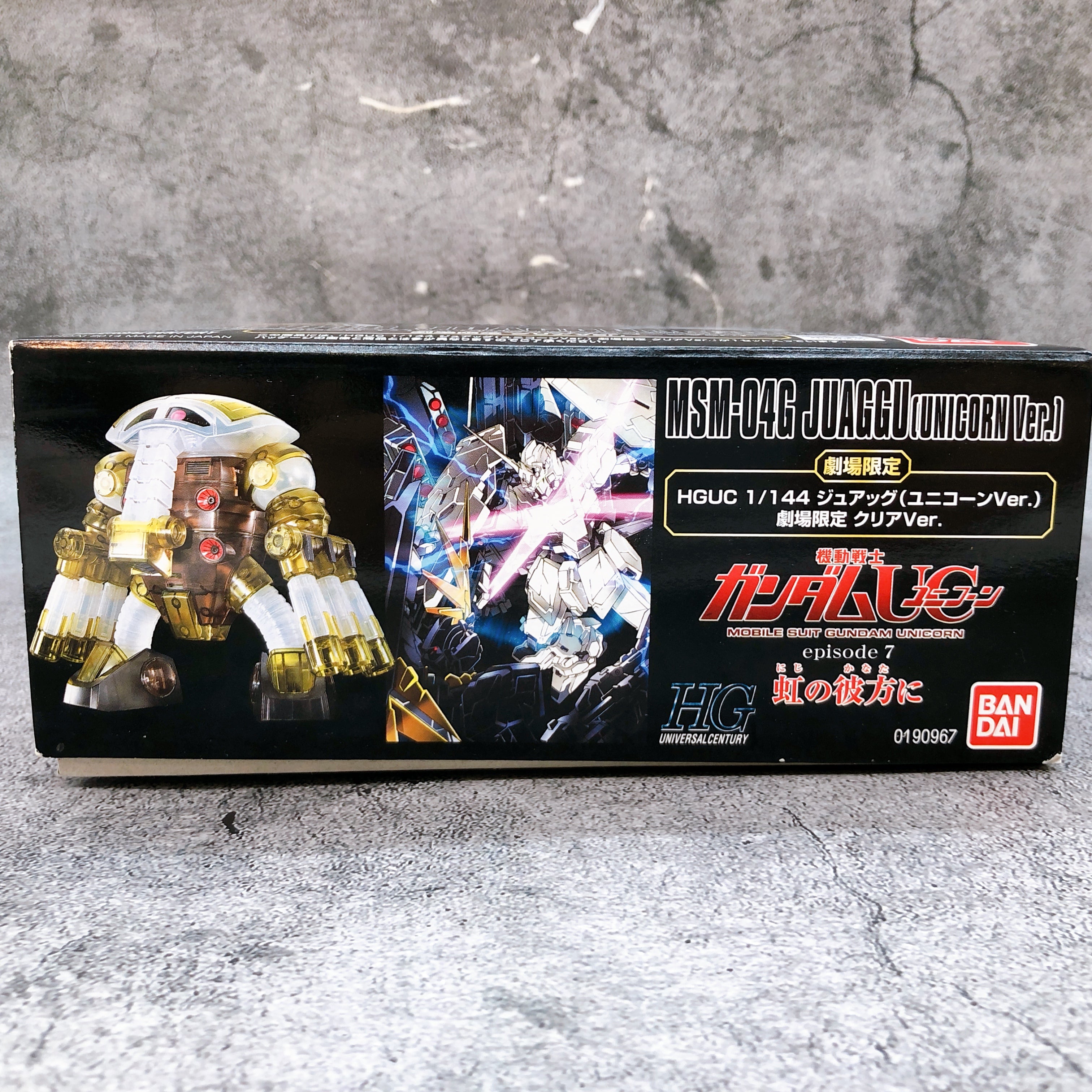HGUC 1/144 Juaggu Unicorn Ver Theater Limited Clear Ver Model Kit Bandai Japan