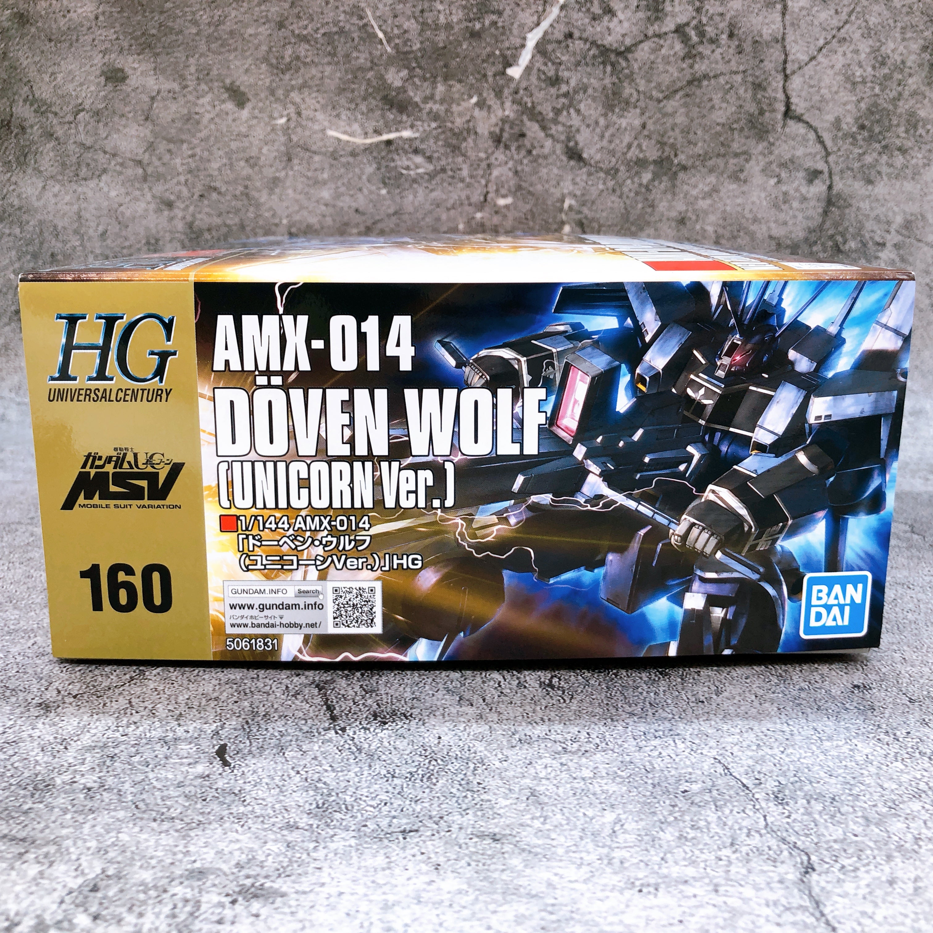HGUC 1/144 Doven Wolf Unicorn Ver AMX-014 Model Kit Bandai Japan NEW FASTSHIP
