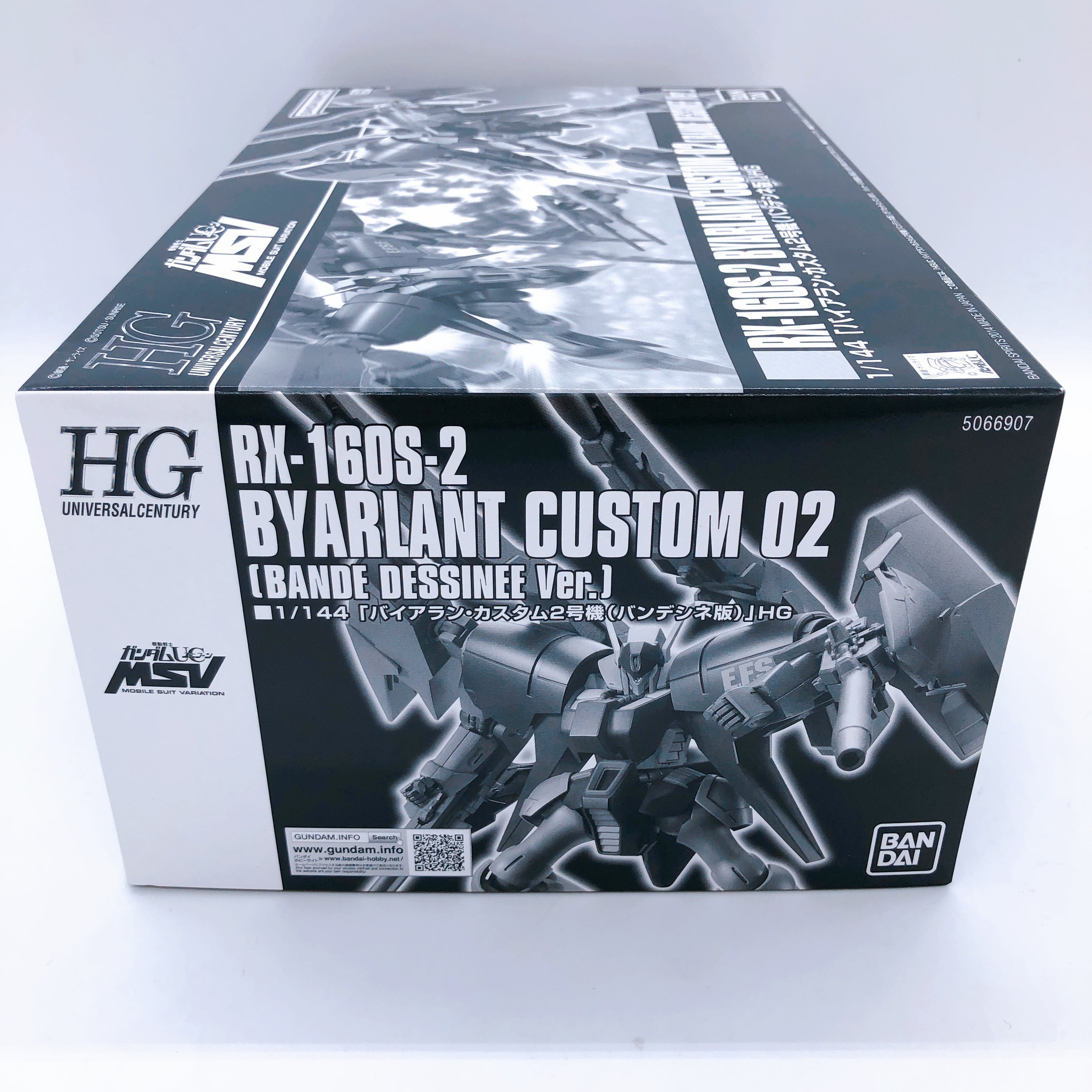 HG 1/144 Byarlant Custom 02 Bande Dessinee Ver. Model Kit Premium Bandai NEW