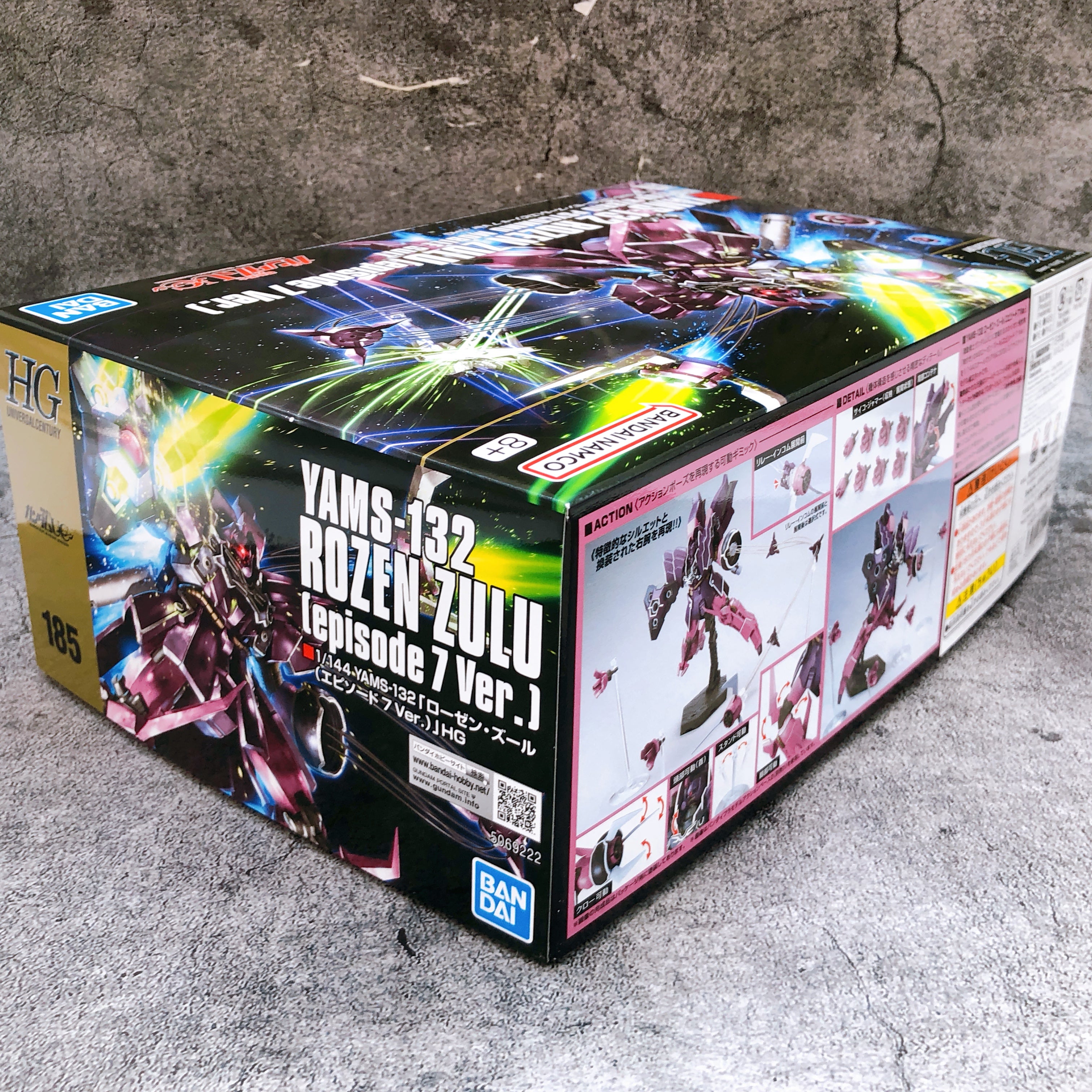 HGUC 1/144 Rozen Zulu episode 7 Ver. YAMS-132 Gunpla Model Kit Bandai