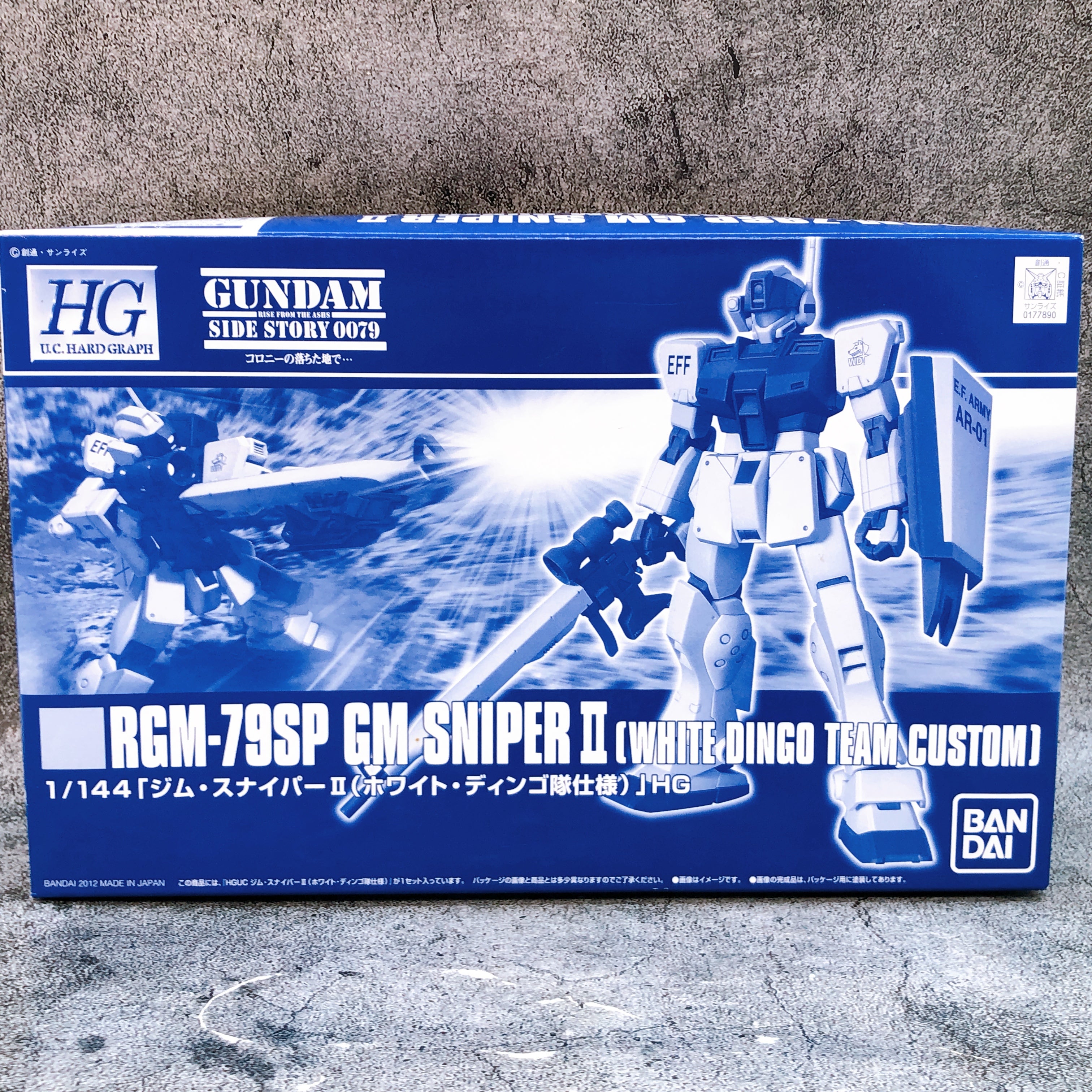 HGUC 1/144 GM Sniper II White Dingo Team Custom Limited Kit 15+ Premium Bandai
