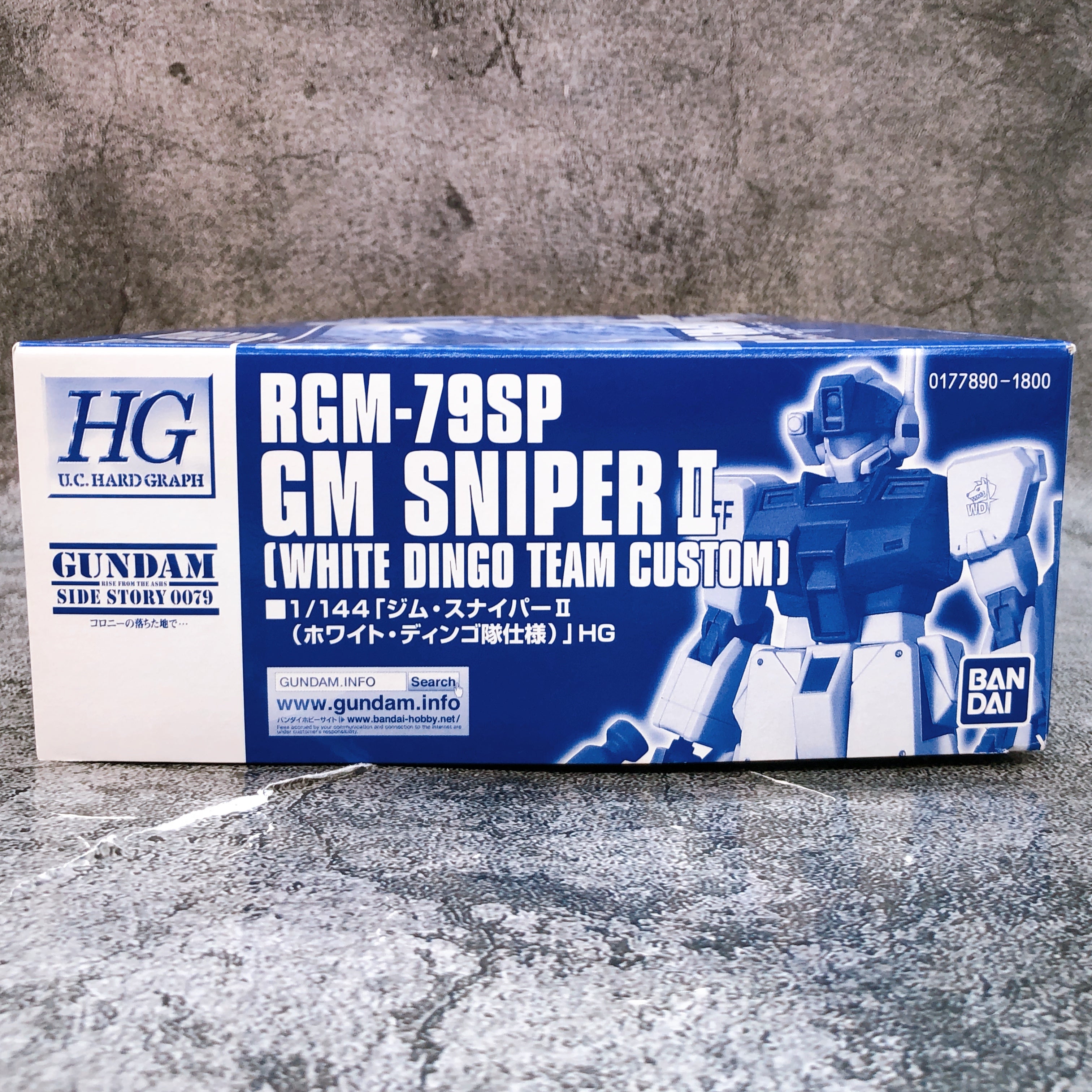 HGUC 1/144 GM Sniper II White Dingo Team Custom Limited Kit 15+ Premium Bandai