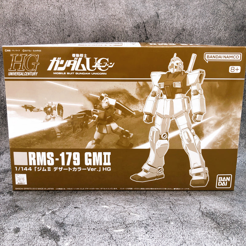 HGUC 1/144 RMS-179 GM II Desert Color Ver Model Kit Premium Bandai Japan NEW